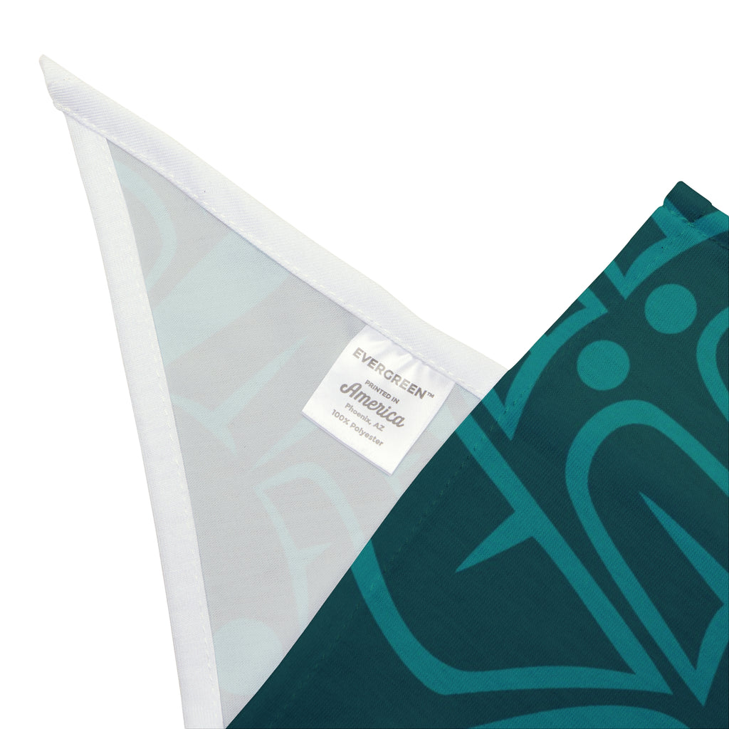 Pet Bandana - Classic Tribal Print (Teal) - Northern Spiritlines™