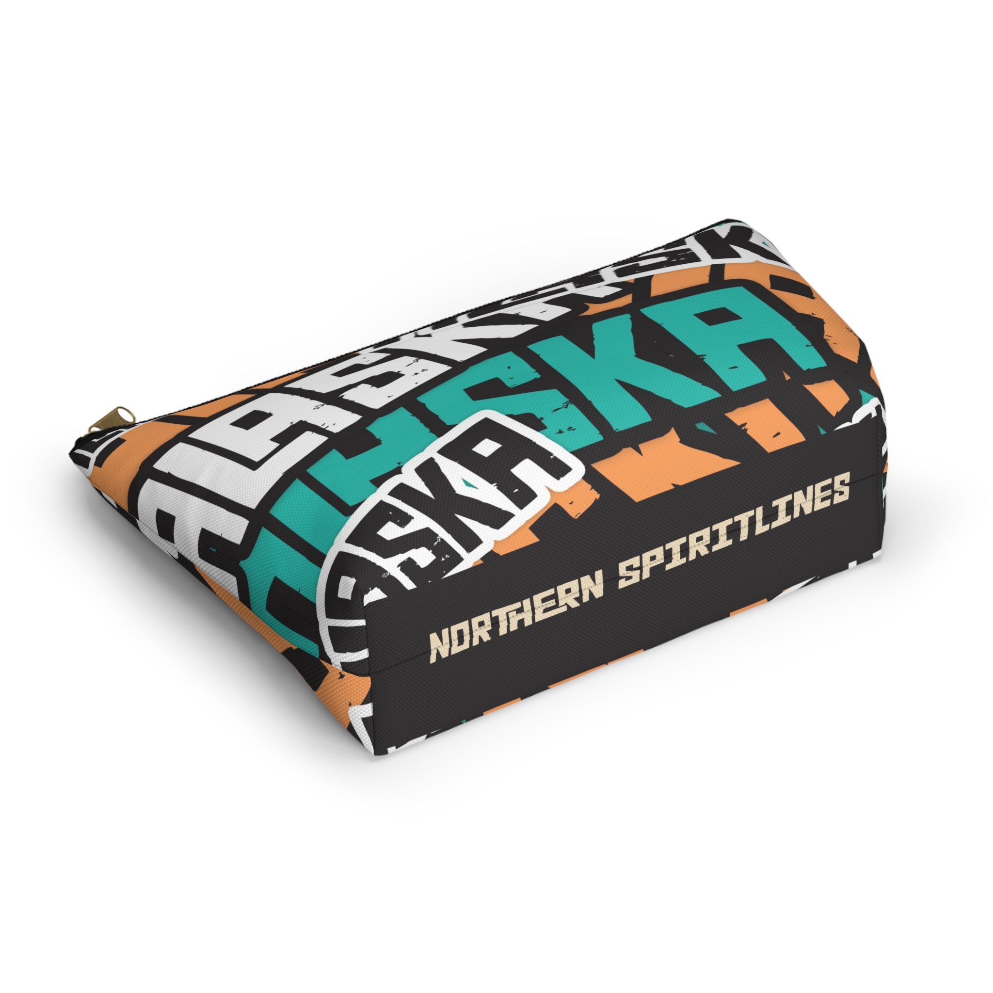 Travel Accessory Zipper Pouch - AK Sticker Bomb - AK State Line™ Collection