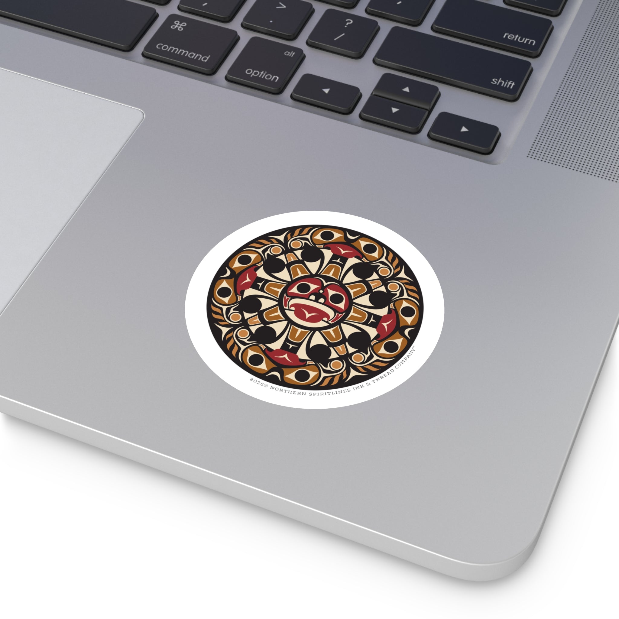 Vinyl Sticker Indoor/Outdoor - Round Tribal Sun - Northern Spiritlines™