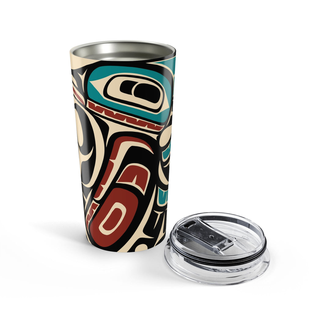 20 oz. Travel Tumbler | Classic Tribal Hummingbird | Signature Collection