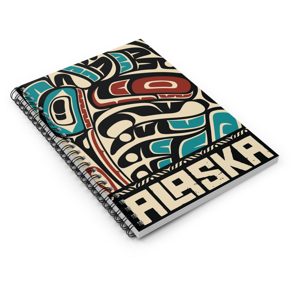 Spiral Notebook, Journal | Alaska Tribal Hummingbird | Stateline™ Collection
