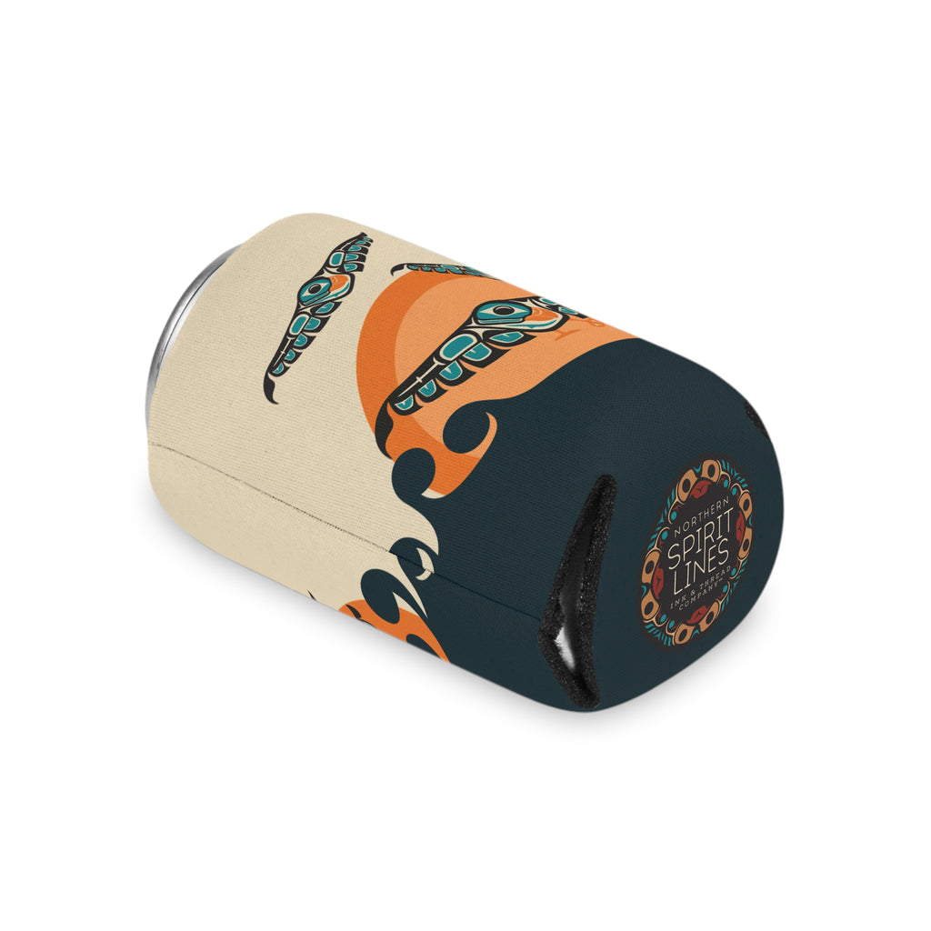 Insulated Can Cooler Koozie (Regular & Slim) Classic Tribal Puffins - Northern Spiritlines™