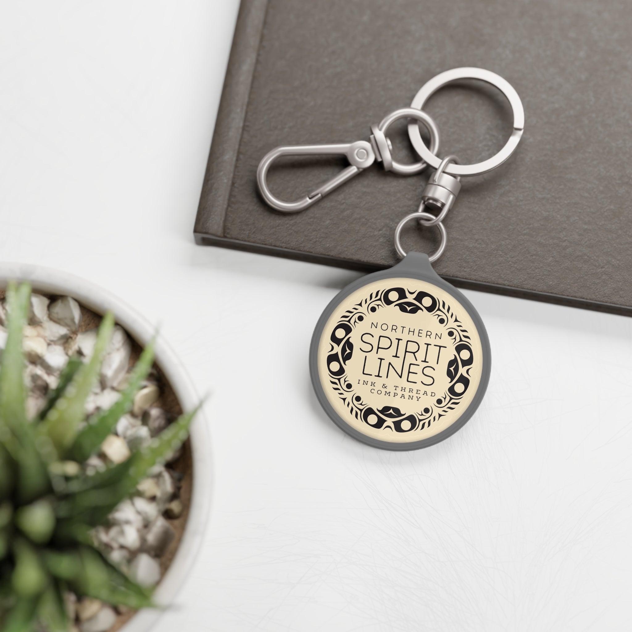 Keychain - Beige Logo - Northern Spiritlines™