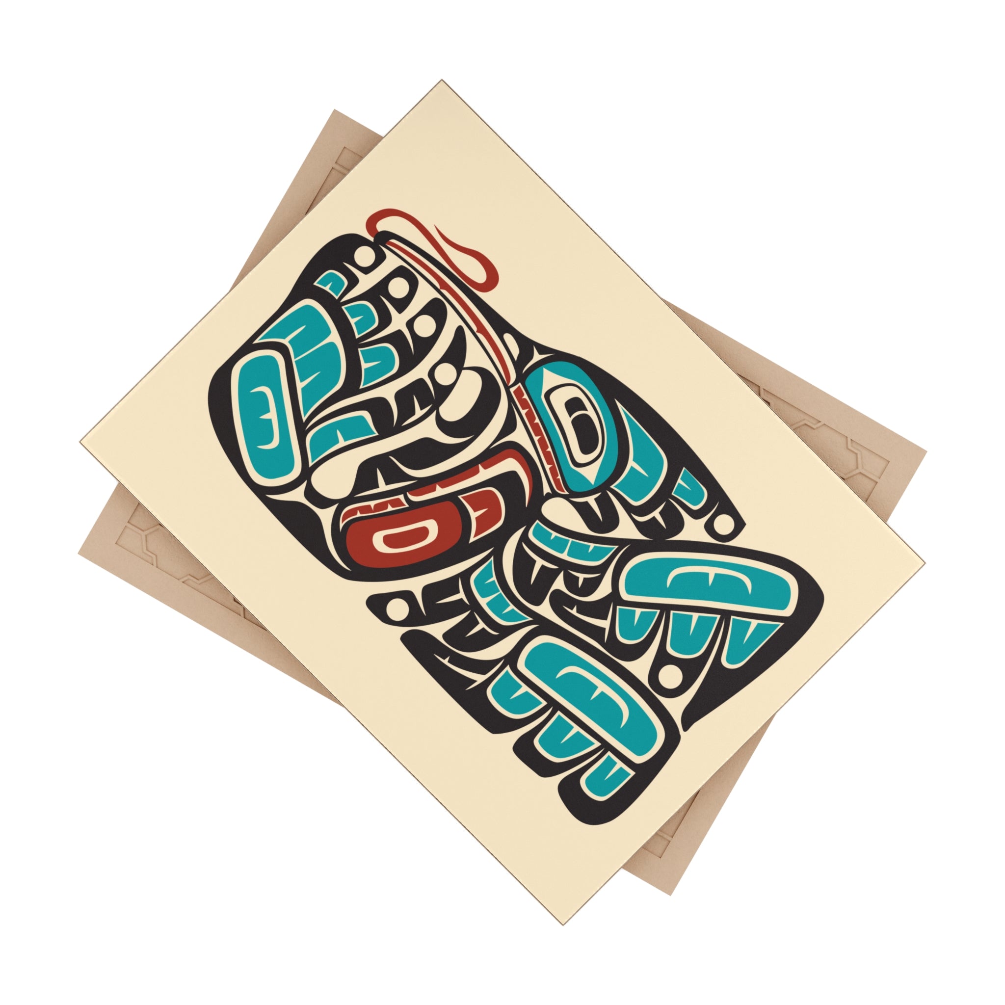 Ceramic Tile - Classic Tribal Hummingbird - Northern Spiritlines™