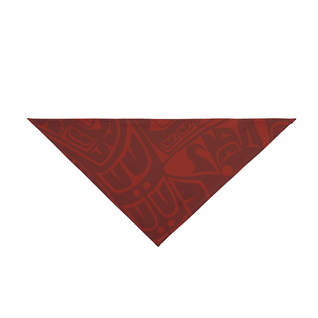Pet Bandana - Classic Tribal Print (Red) - Northern Spiritlines™