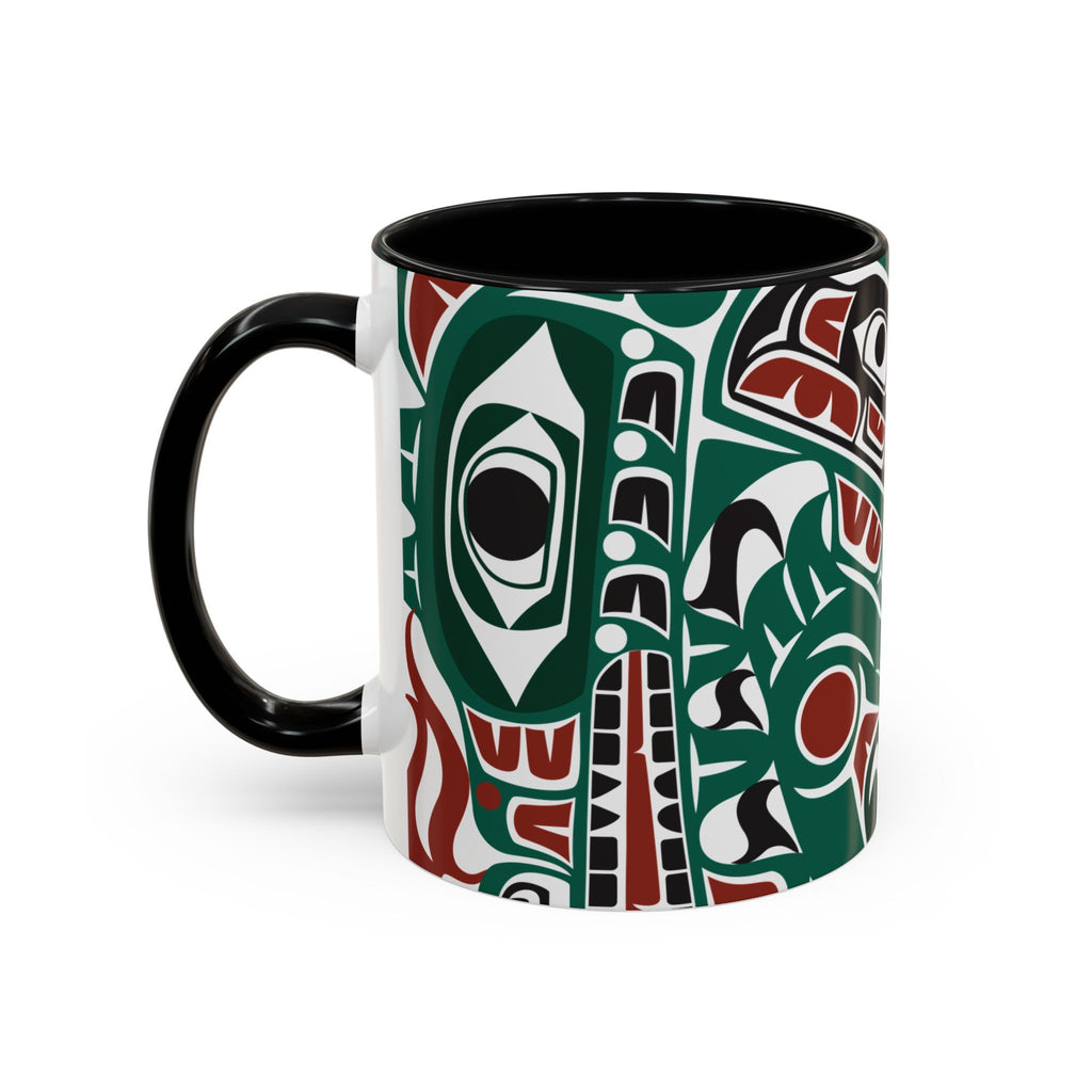 11 oz. Coffee Mug - Classic Tribal Sea Monster - Northern Spiritlines™ Collection
