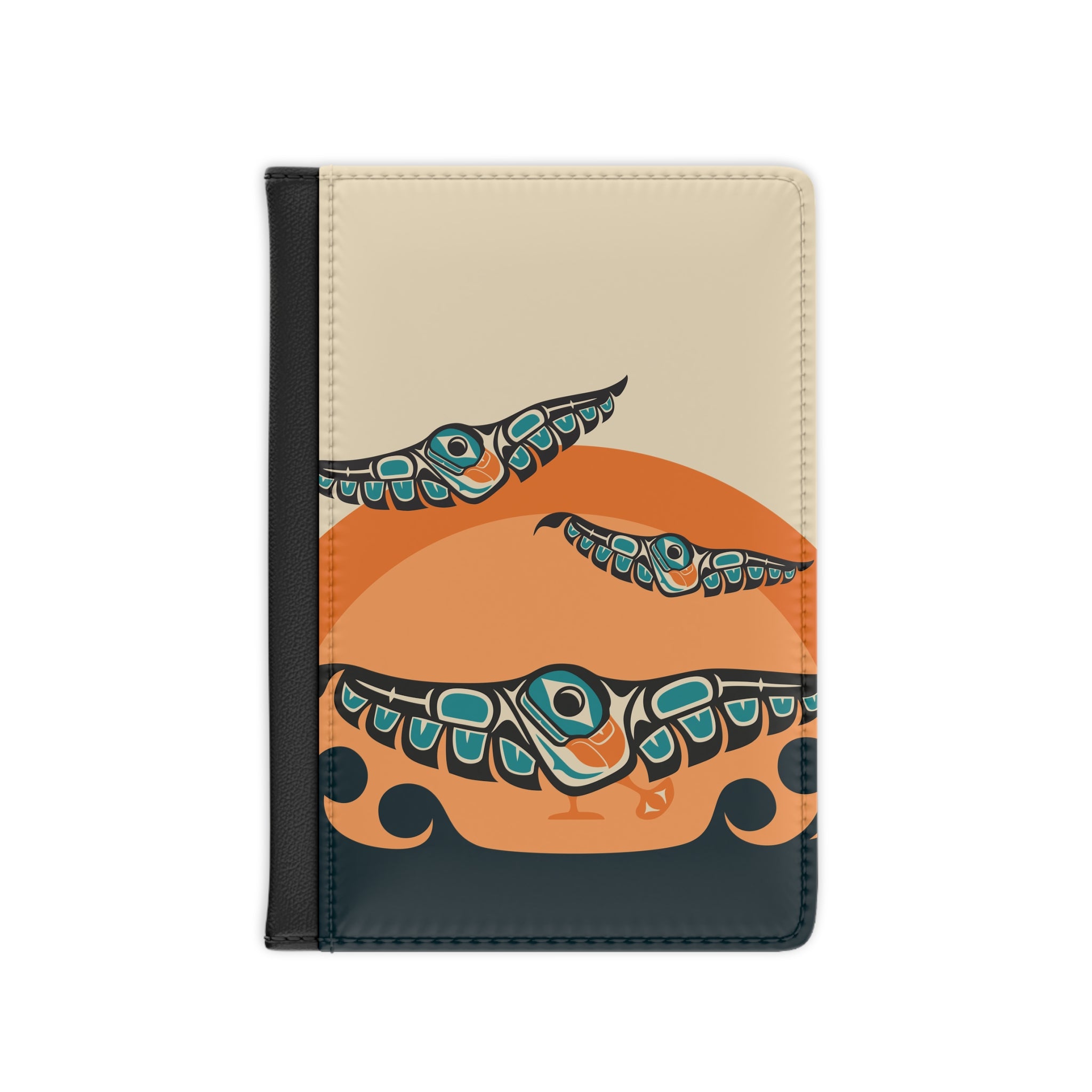 Passport Cover - Classic Tribal Puffins - Northern Spiritlines™
