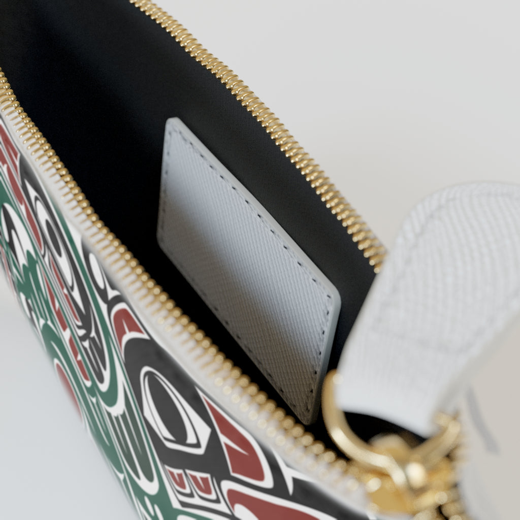 Mini Clutch Bag/Wallet - Classic Tribal Sea Monster - Northern Spiritlines™