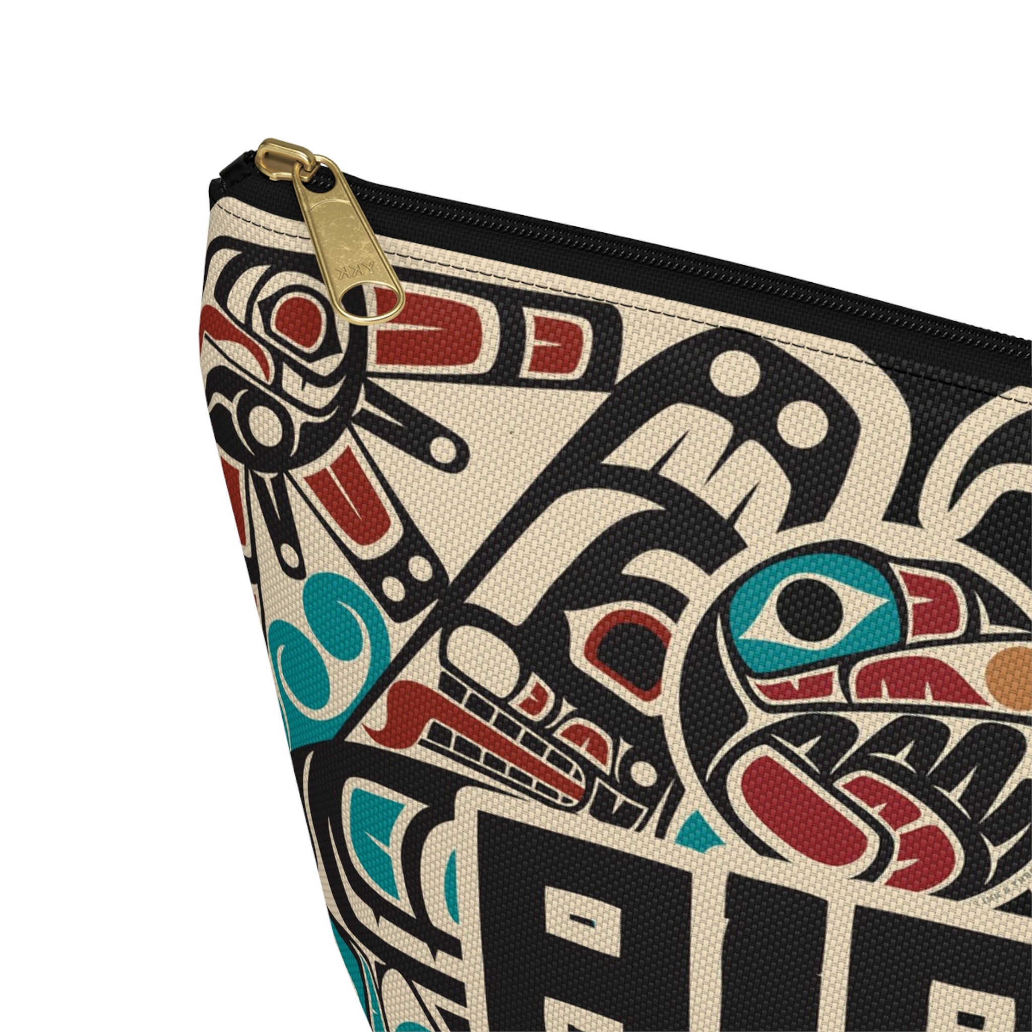 Travel Accessory Zipper Pouch - AK Sticker Bomb - AK State Line™ Collection