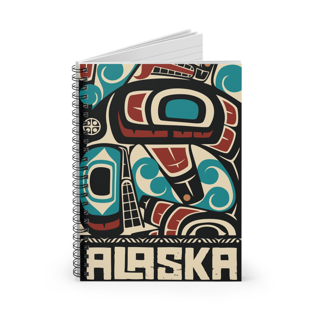 Spiral Notebook, Journal | Alaska Tribal Orca | Stateline™ Collection