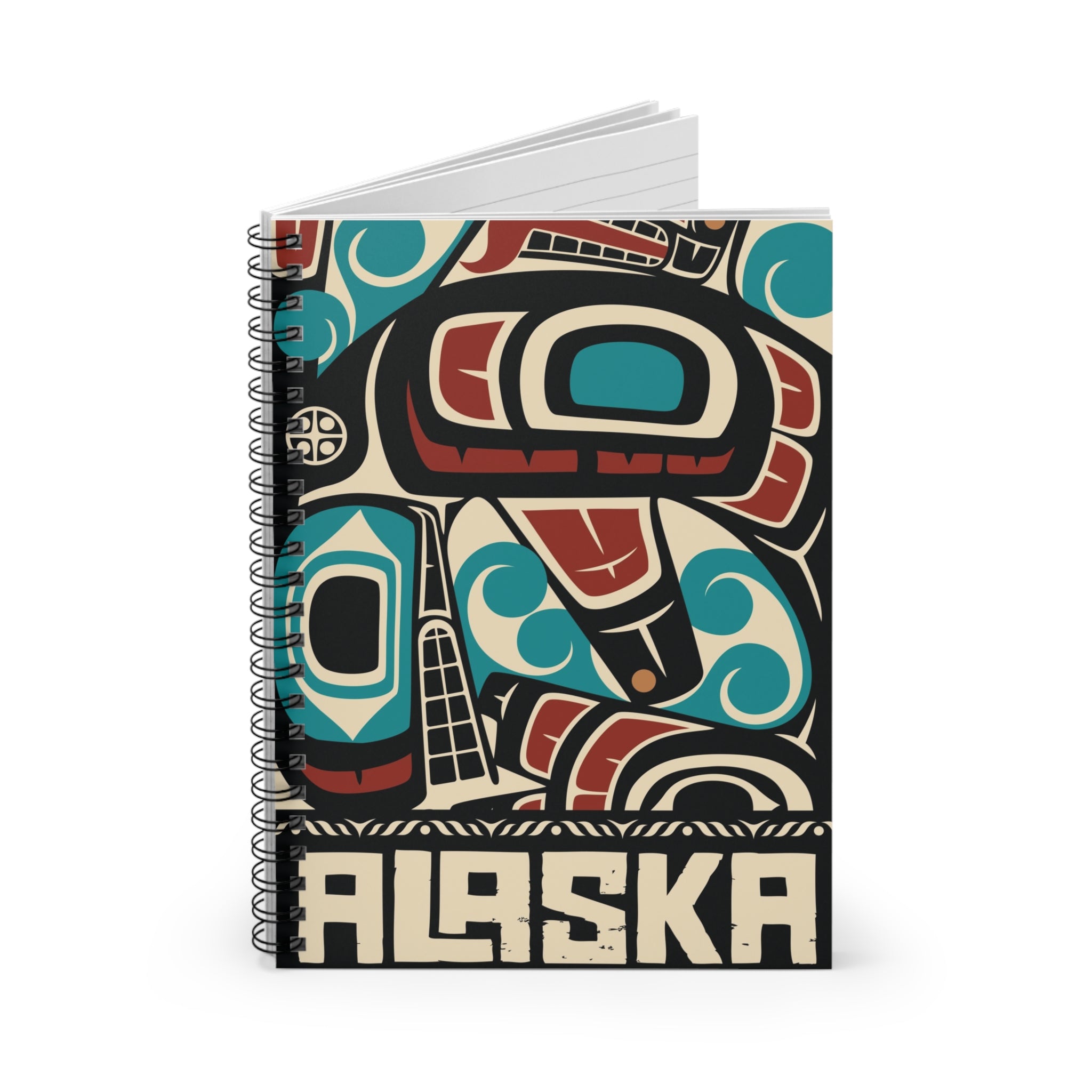 Spiral Notebook, Journal | Alaska Tribal Orca | Stateline™ Collection