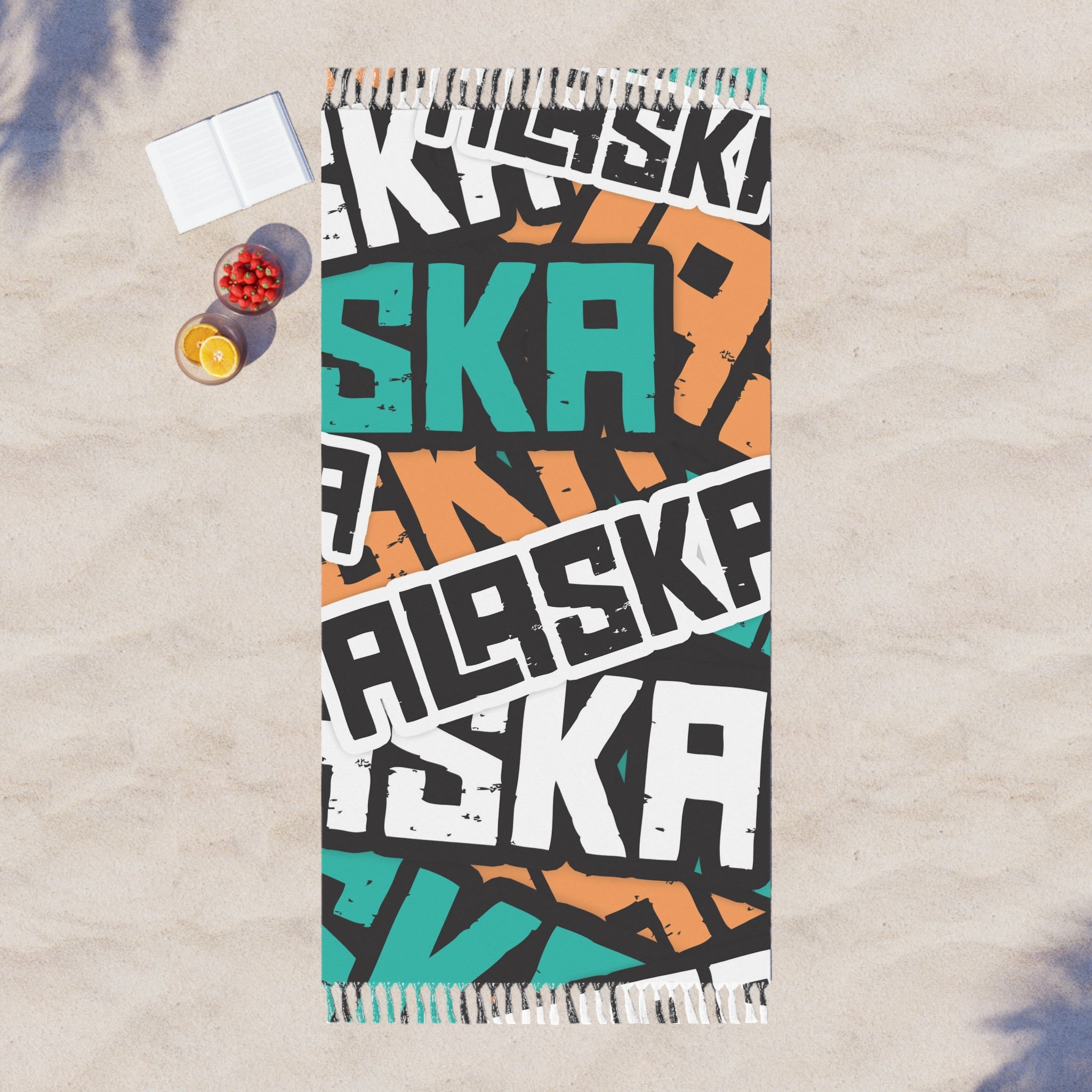Boho Fringe Beach Cloth - AK Sticker Bomb - Northern Spiritlines™