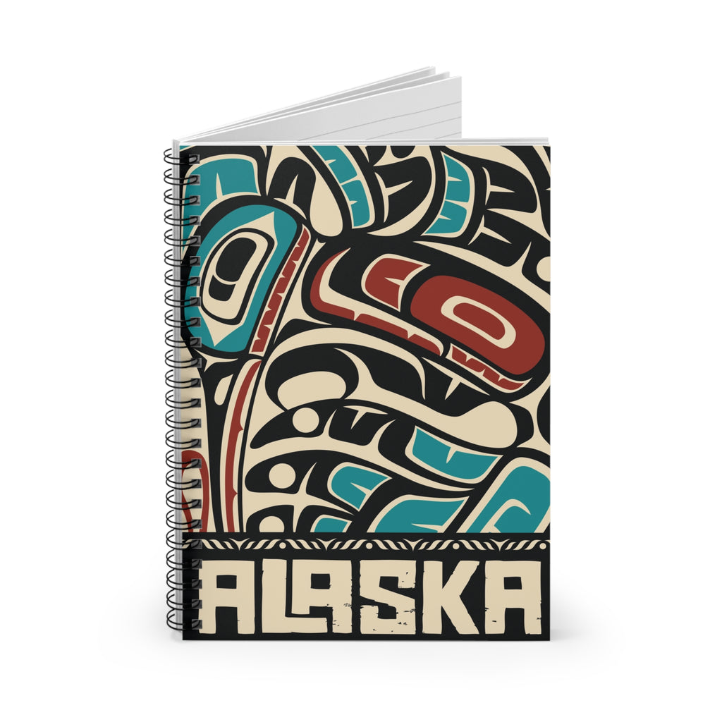 Spiral Notebook, Journal | Alaska Tribal Hummingbird | Stateline™ Collection