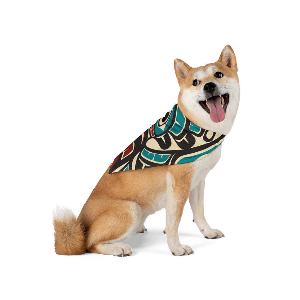 Pet Bandana - Classic Tribal Hummingbird Print - Northern Spiritlines™