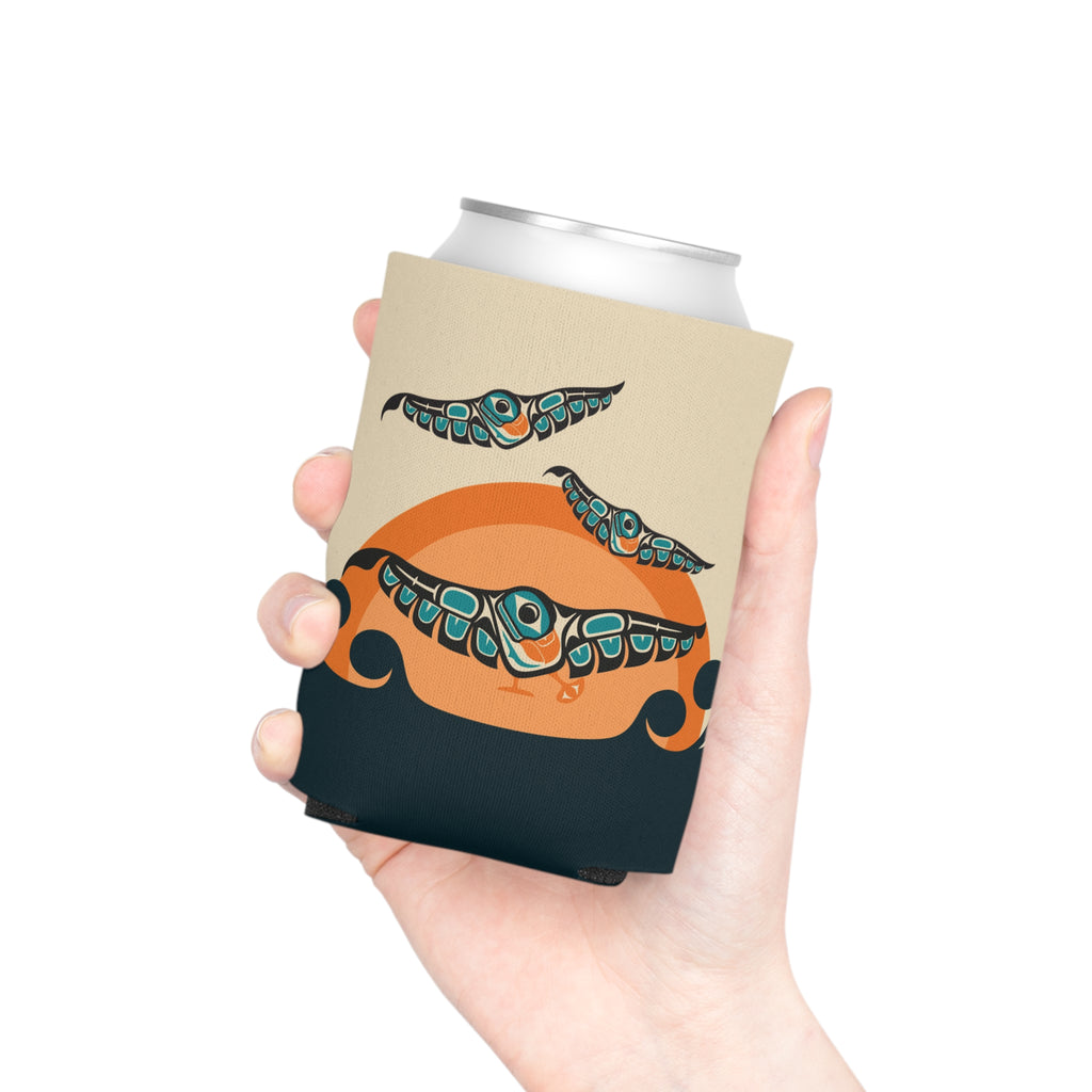 Insulated Can Cooler Koozie (Regular & Slim) Classic Tribal Puffins - Northern Spiritlines™