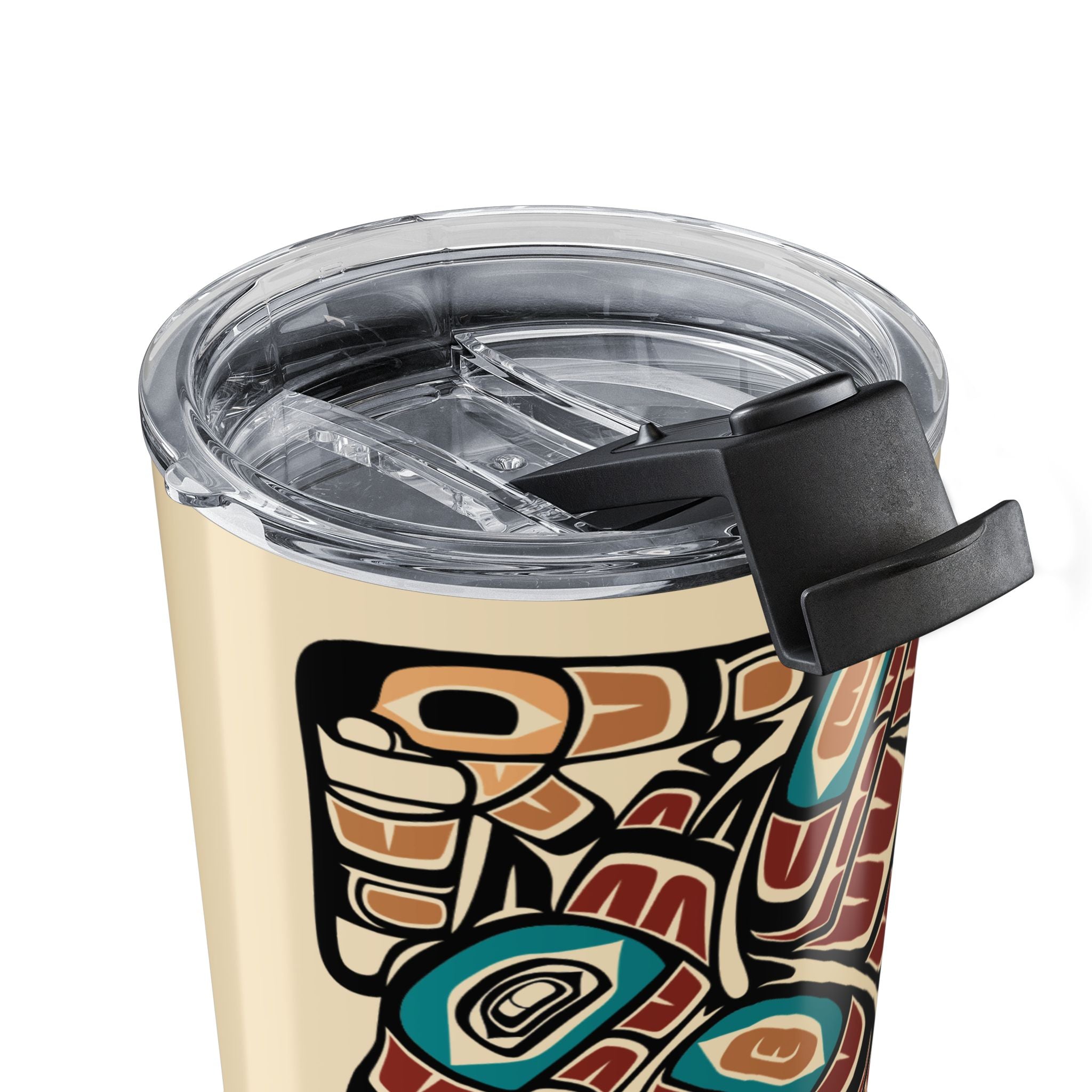 20 oz. Travel Tumbler | Alaska Eagle & Salmon | Stateline™ Collection