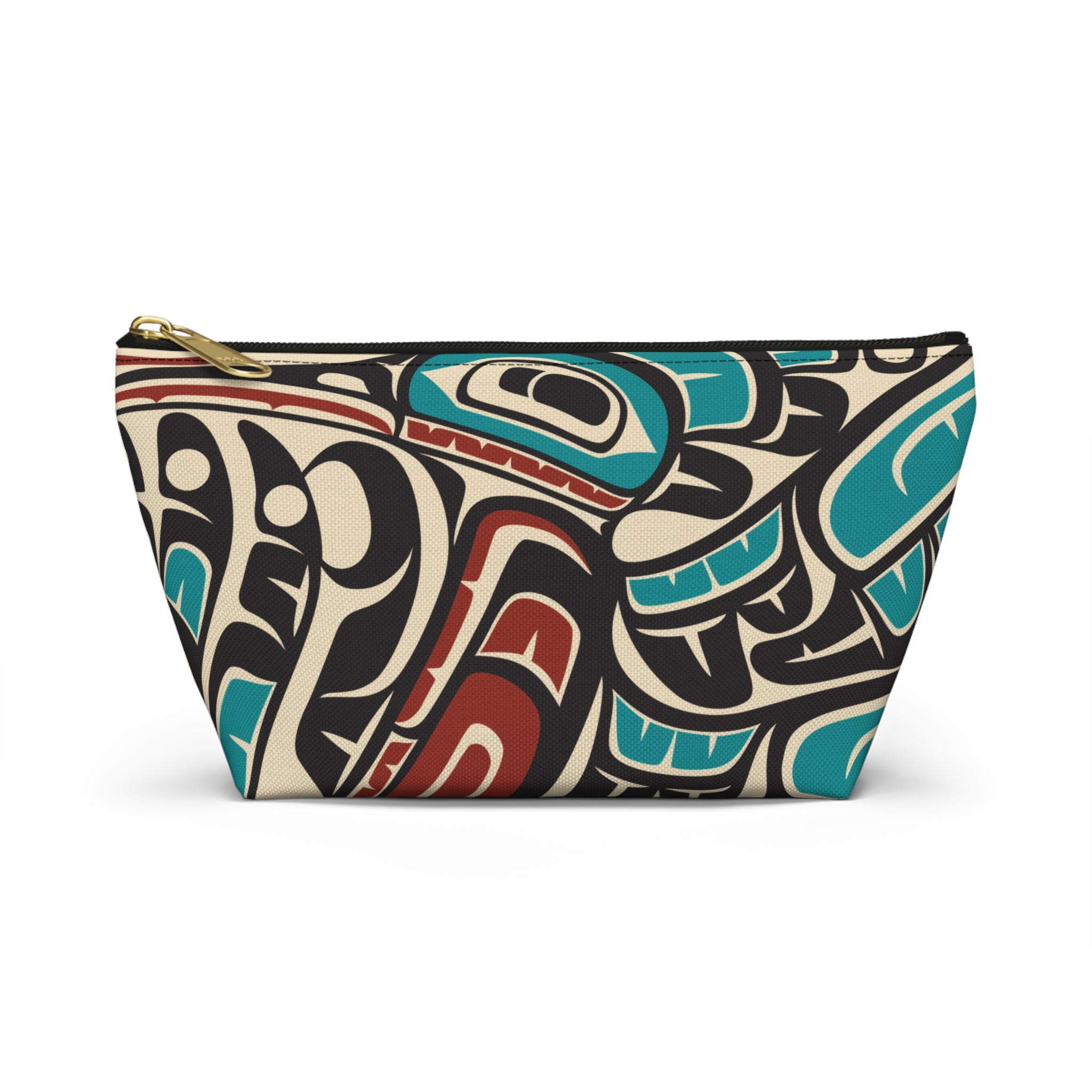 Travel Accessory Zipper Pouch - Classic Tribal Hummingbird Print - Northern Spiritlines™