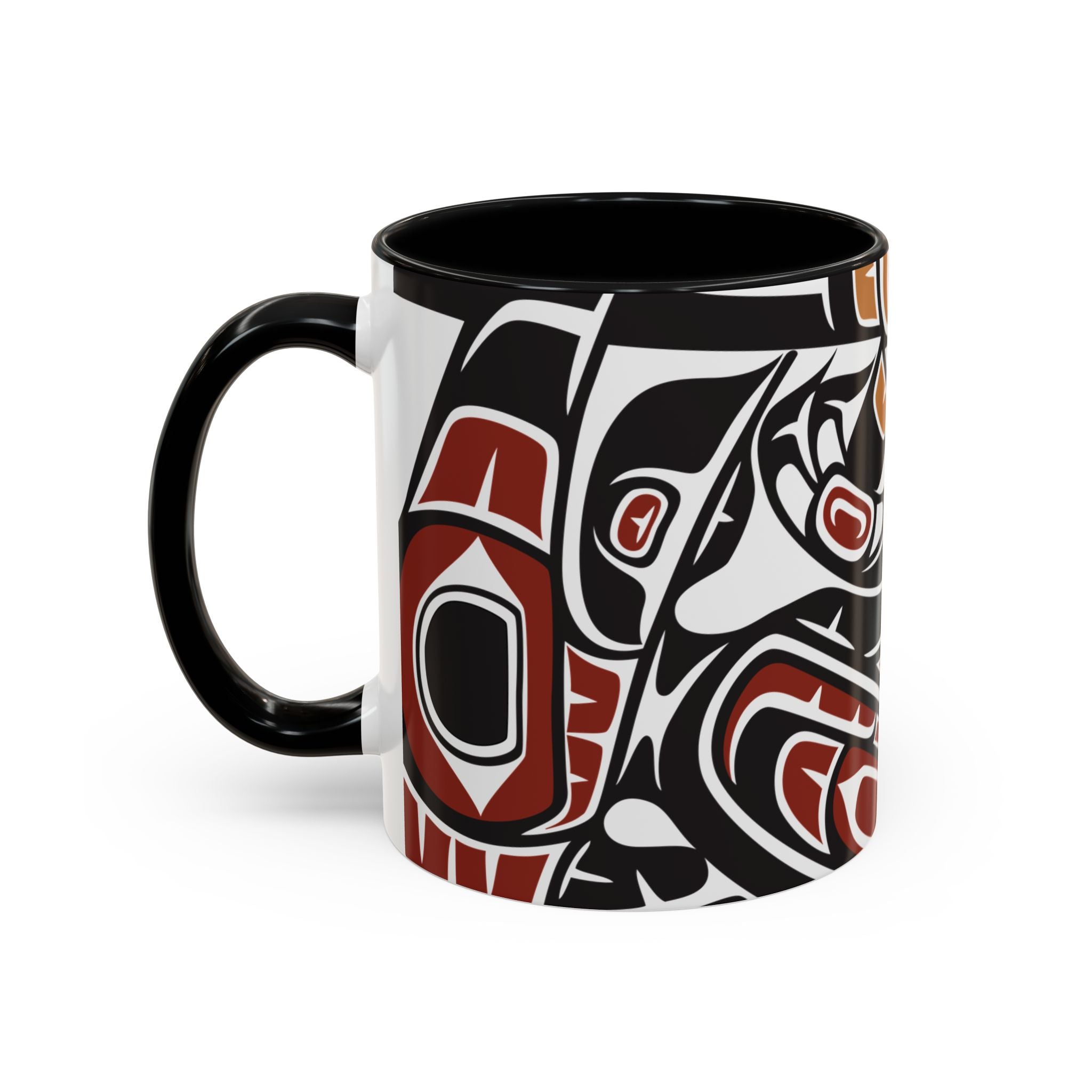 11 oz. Coffee Mug - Classic Tribal Raven Print - Northern Spiritlines™