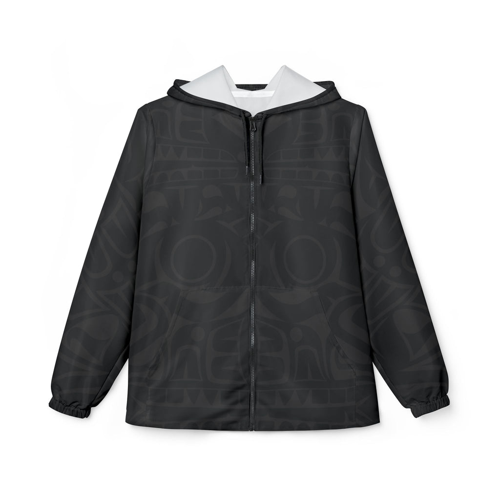 Unisex Windbreaker | Classic Smoky Tribal Print | Northern Spiritlines™