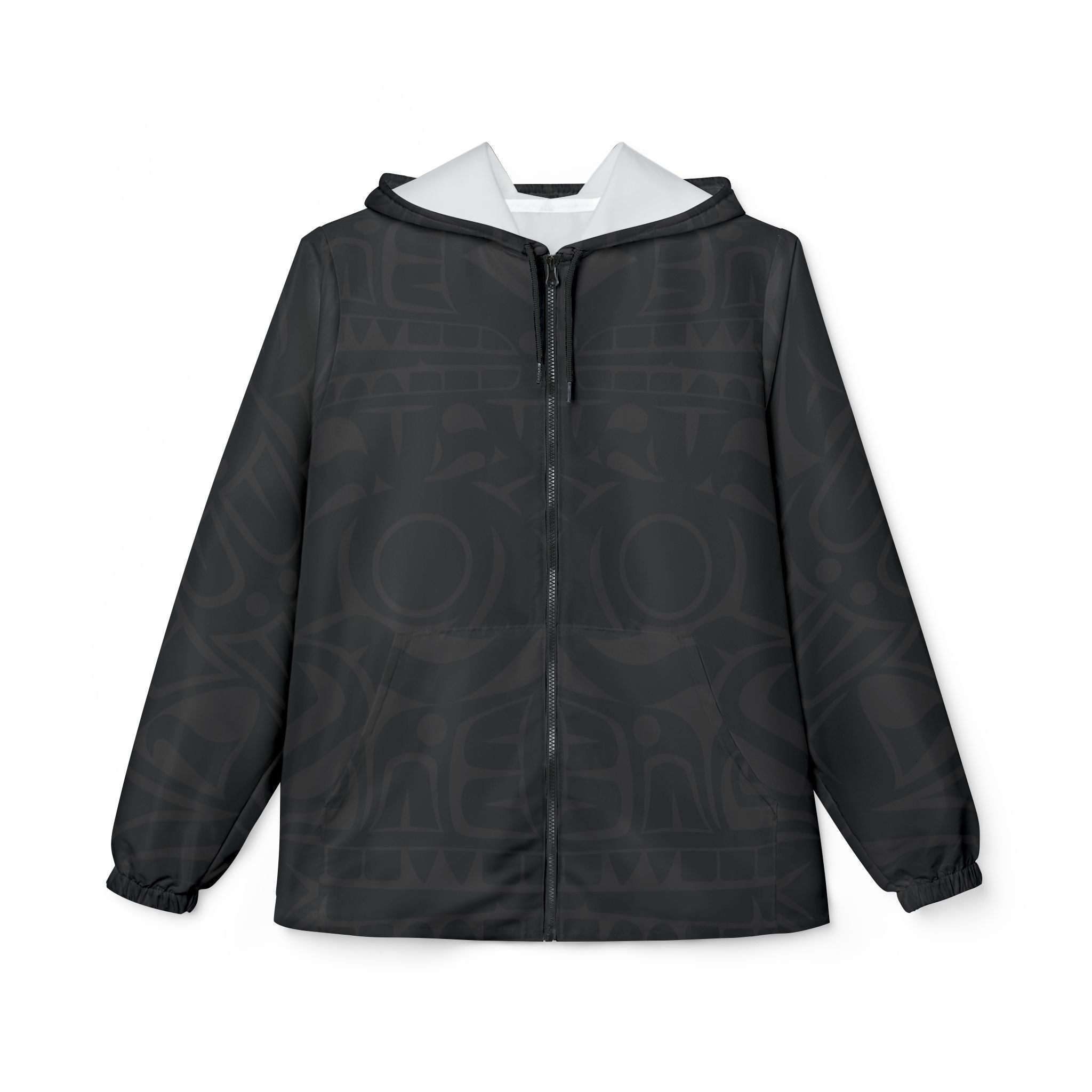 Unisex Windbreaker | Classic Smoky Tribal Print | Northern Spiritlines™