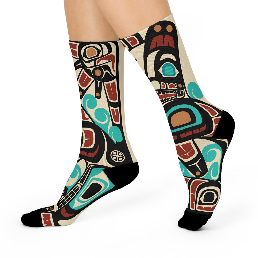 Socks | Classic Tribal Orca | Signature Collection