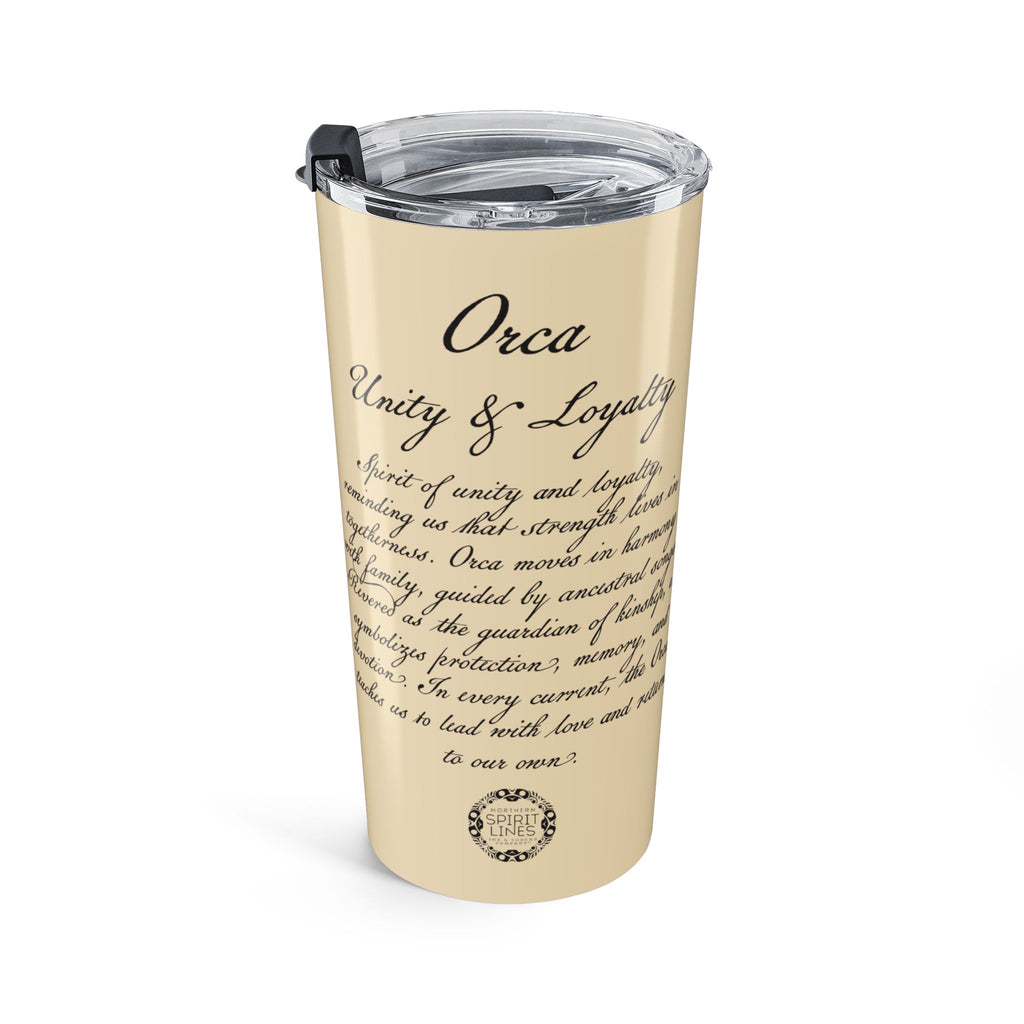 The Orca - Spirit Storytellers™ 20 oz. Coffee Tumbler