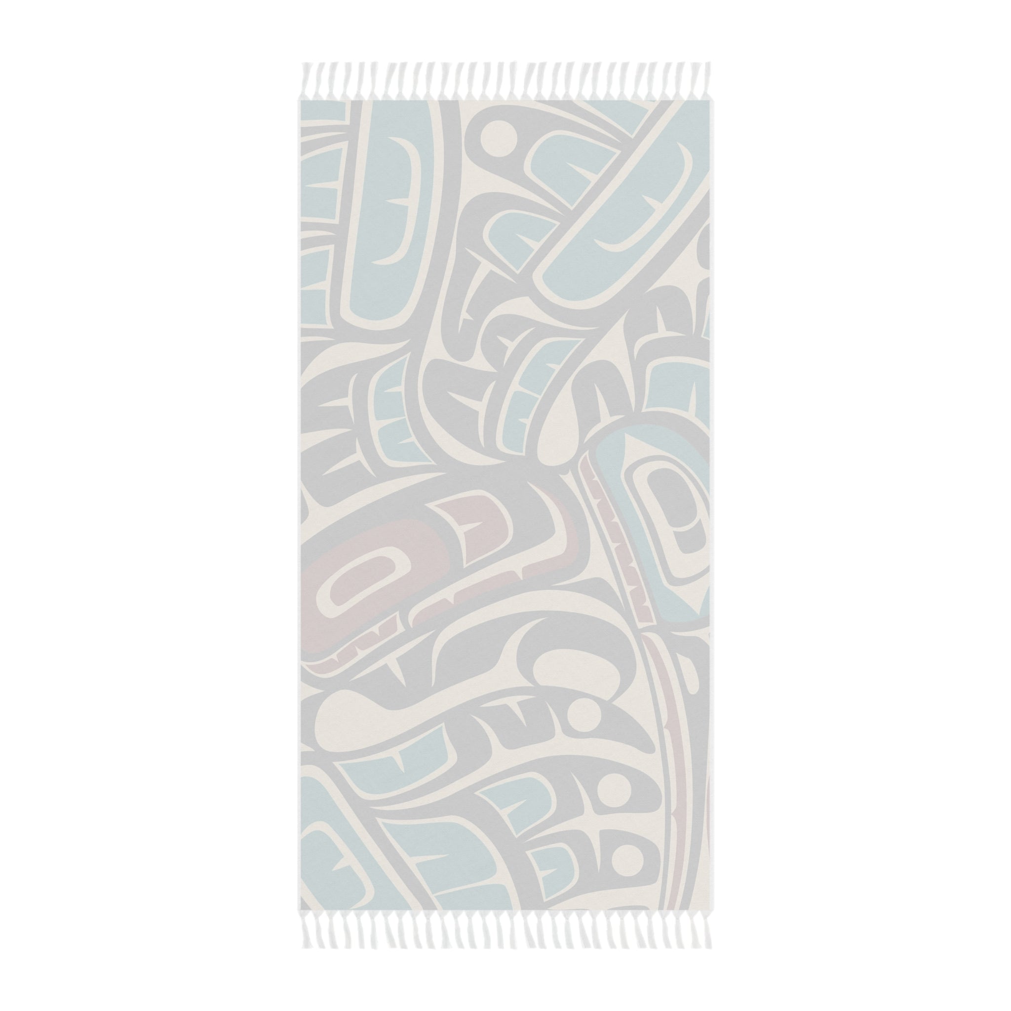 Boho Fringe Beach Cloth - Classic Tribal Hummingbird - Northern Spiritlines™