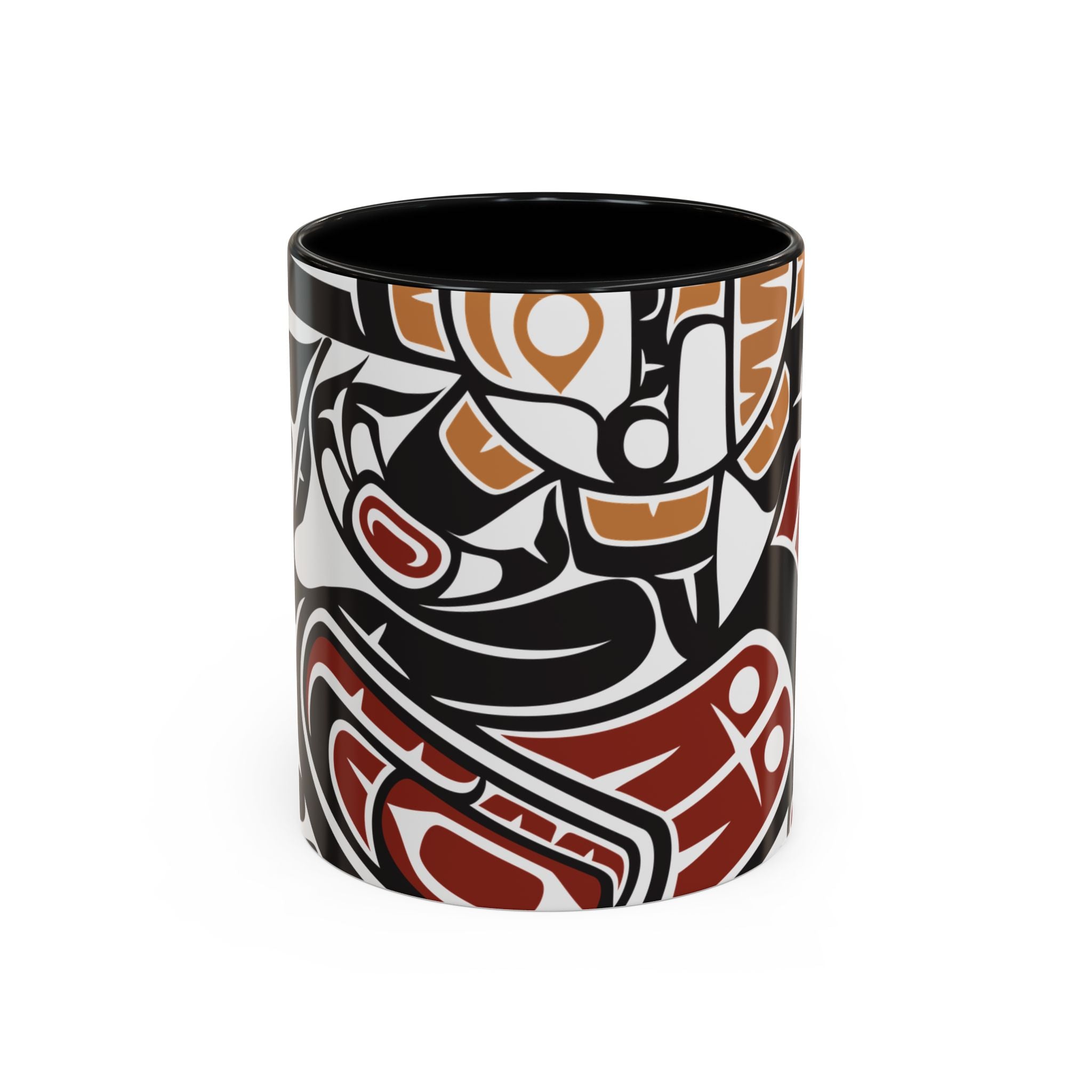 11 oz. Coffee Mug - Classic Tribal Raven Print - Northern Spiritlines™