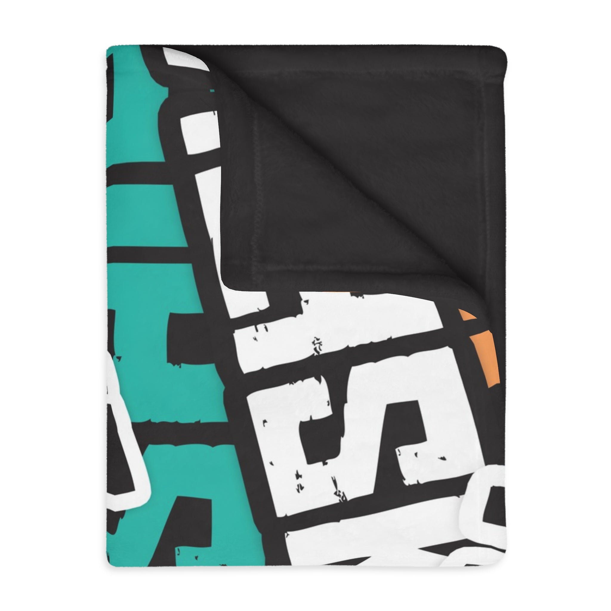 AK Sticker Bomb - Reversible Plush Blanket - AK State Line™ Collection