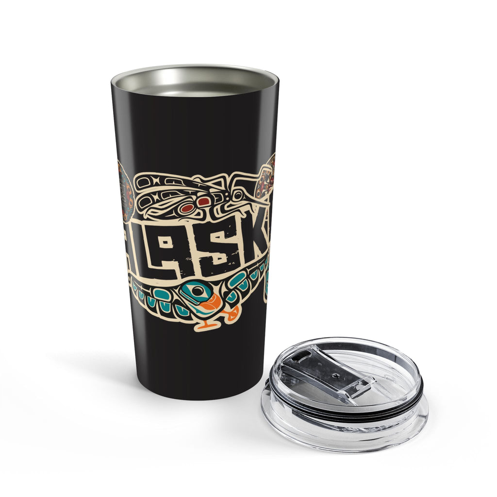 20oz Coffee Tumbler - AK Sticker Bomb - AK State Line™ Collection
