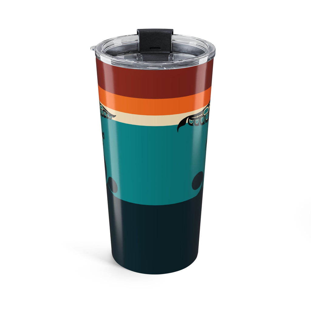 20 oz. Travel Tumbler | Classic Tribal Puffins | Signature Collection