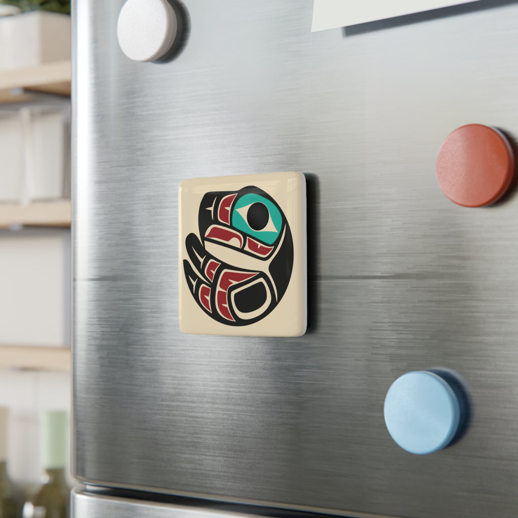 Porcelain Magnet - Classic Tribal Eagle Insignia