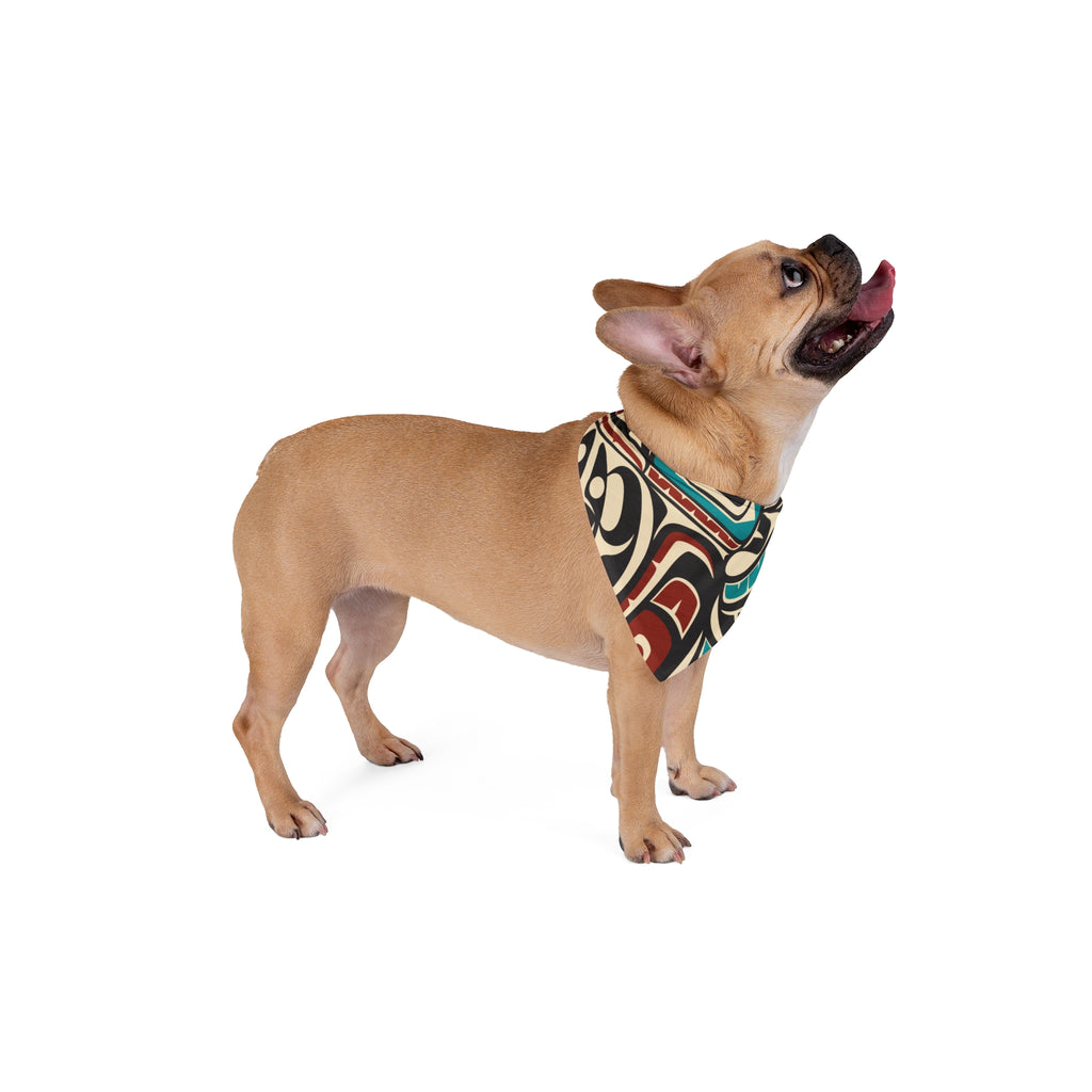Pet Bandana - Classic Tribal Hummingbird Print - Northern Spiritlines™