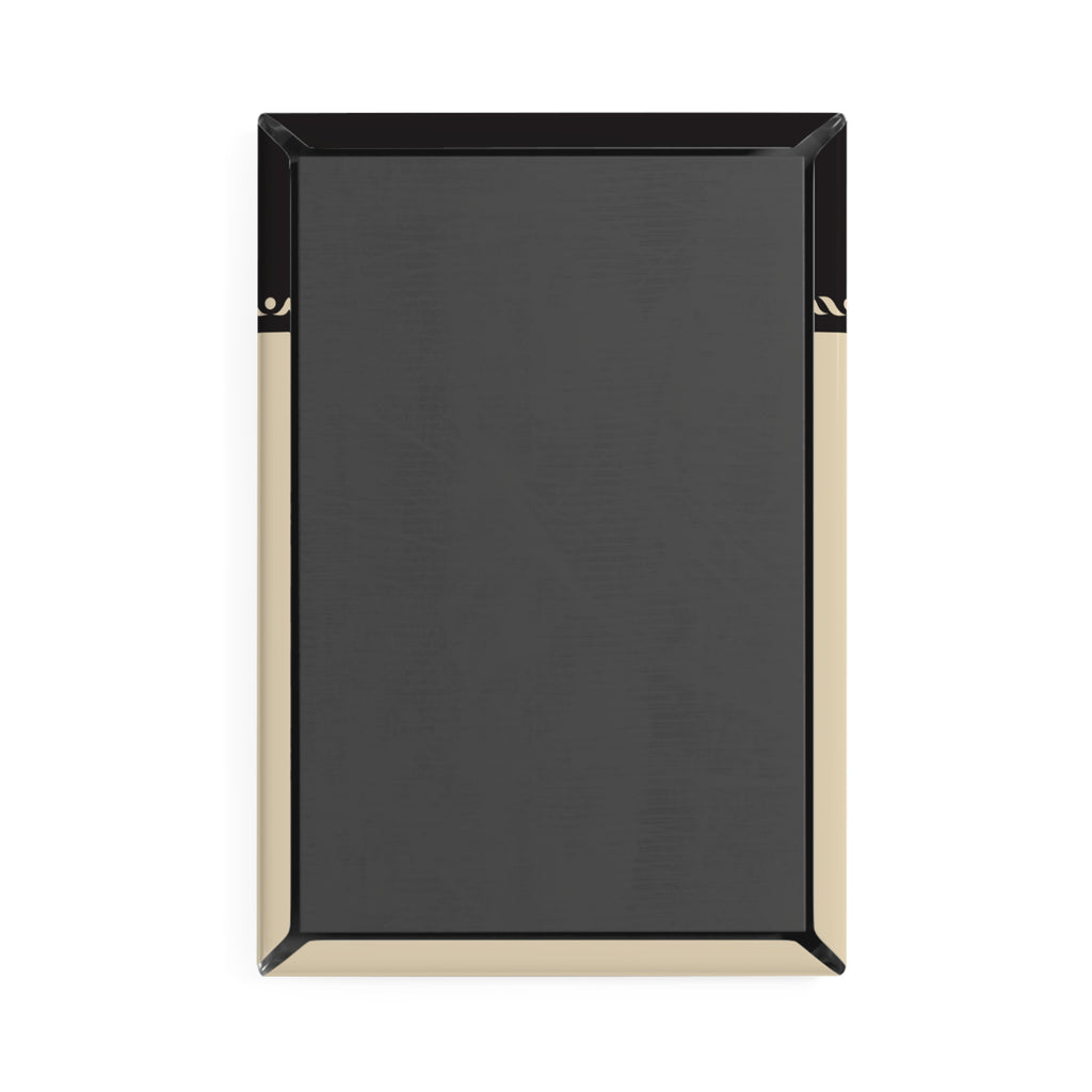 Metal Button Magnet - Alaska Tribal Sun - AK State Line™ Collection