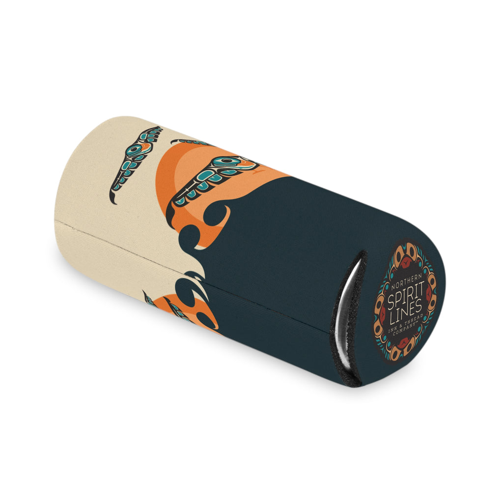 Insulated Can Cooler Koozie (Regular & Slim) Classic Tribal Puffins - Northern Spiritlines™