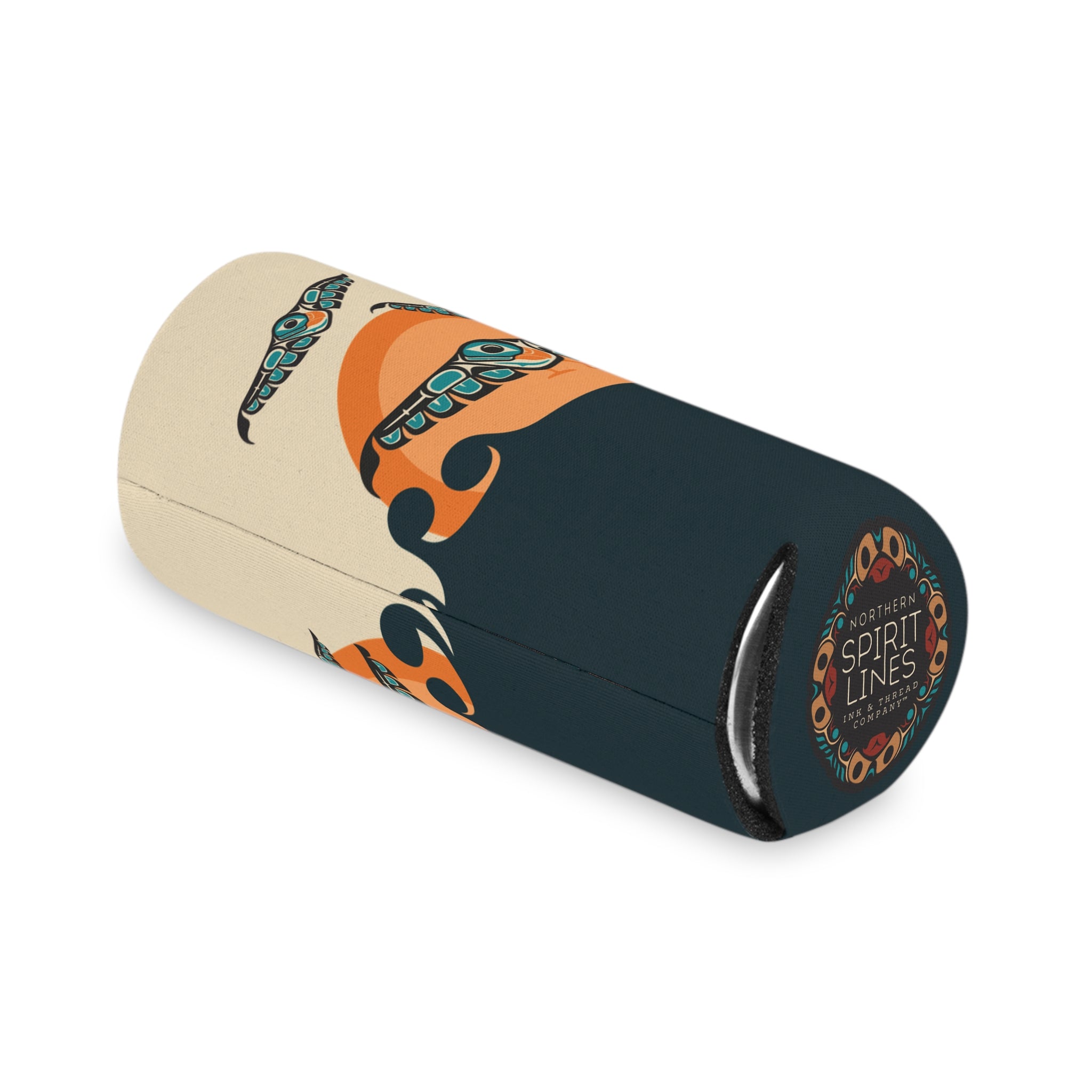 Insulated Can Cooler Koozie (Regular & Slim) Classic Tribal Puffins - Northern Spiritlines™