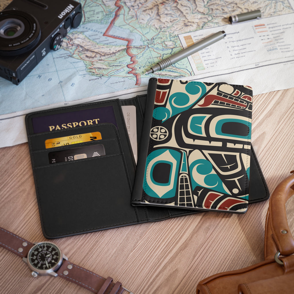 Passport Cover - Classic Tribal Orca - Northern Spiritlines™