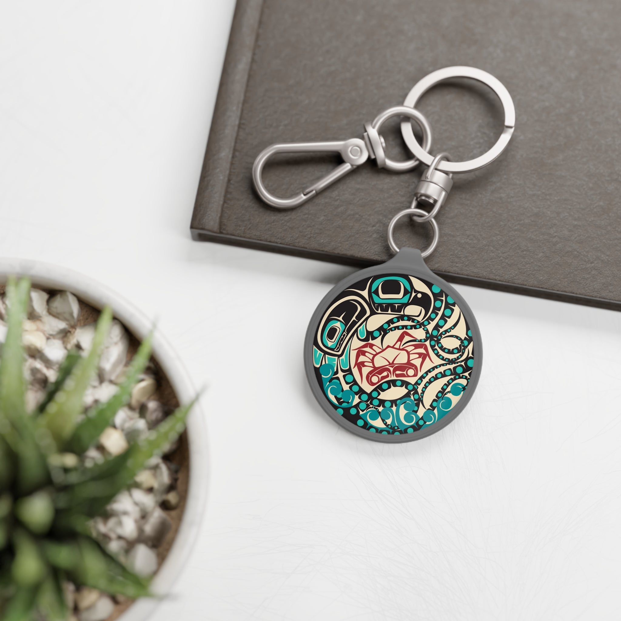 Keychain - Classic Tribal Octopus Print - Northern Spiritlines™