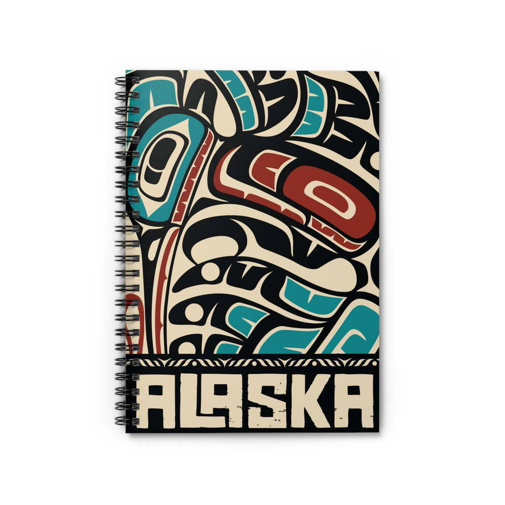 Spiral Notebook, Journal | Alaska Tribal Hummingbird | Stateline™ Collection
