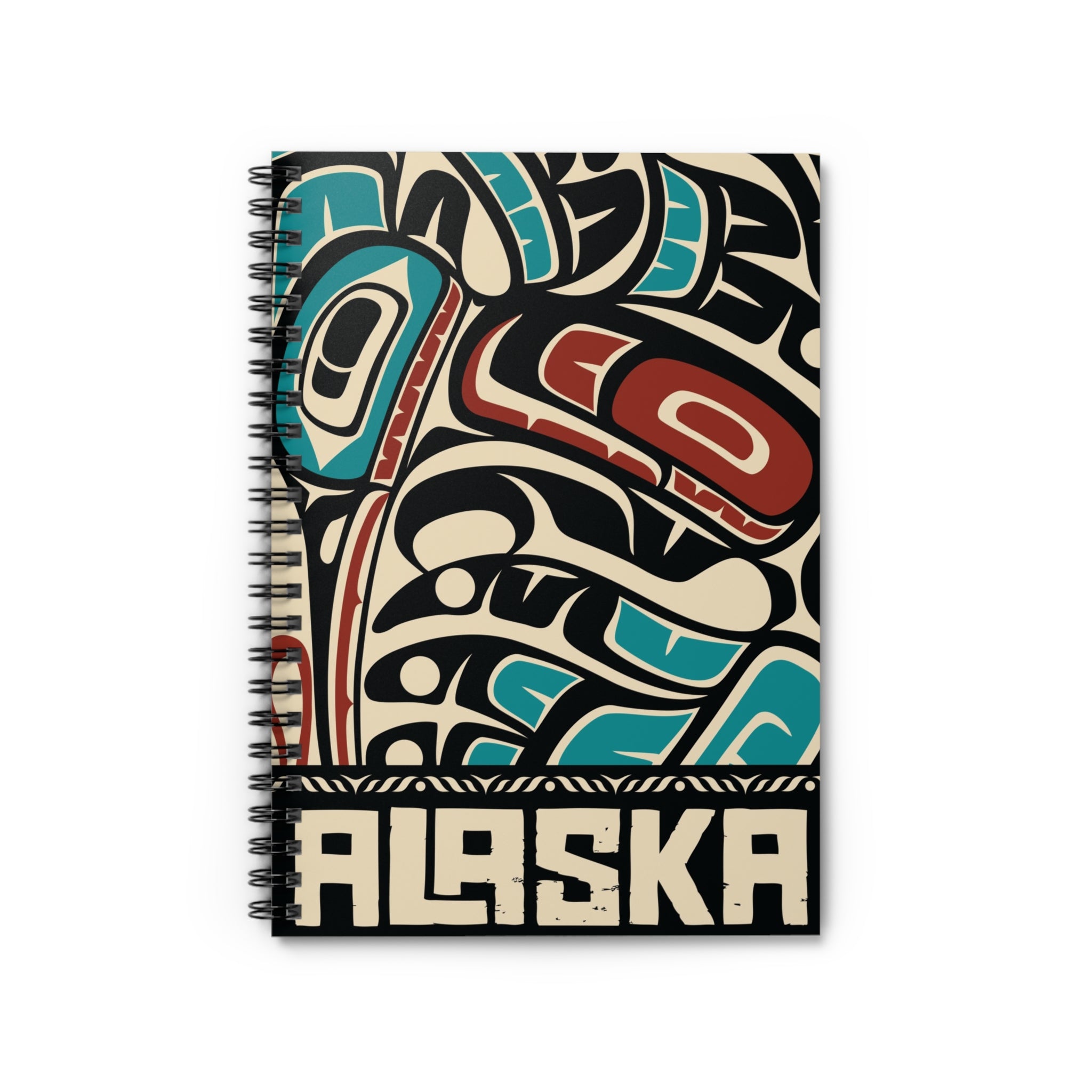 Spiral Notebook, Journal | Alaska Tribal Hummingbird | Stateline™ Collection