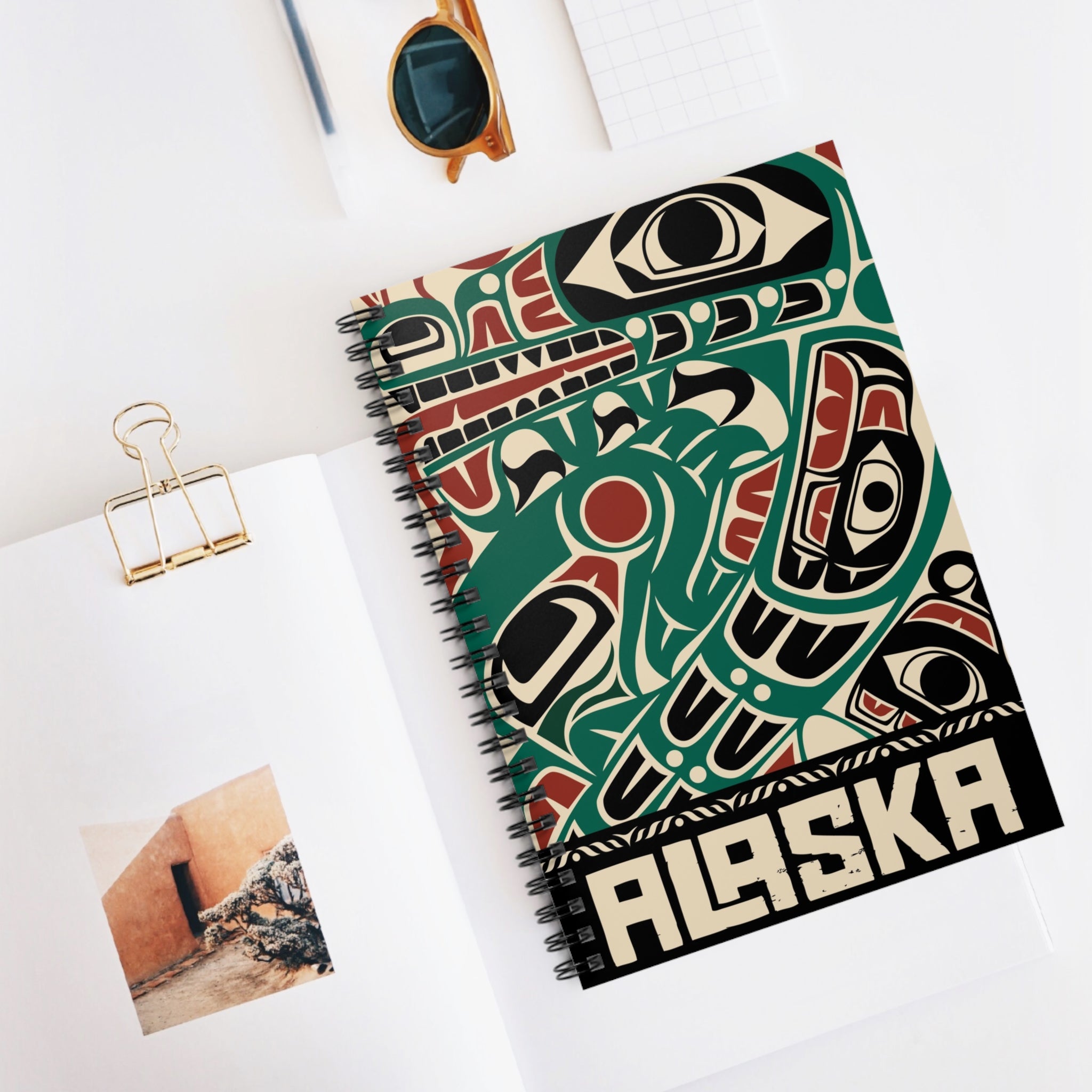 Journal - Spiral Bound | Alaska Tribal Sea Monster | Stateline™ Collection