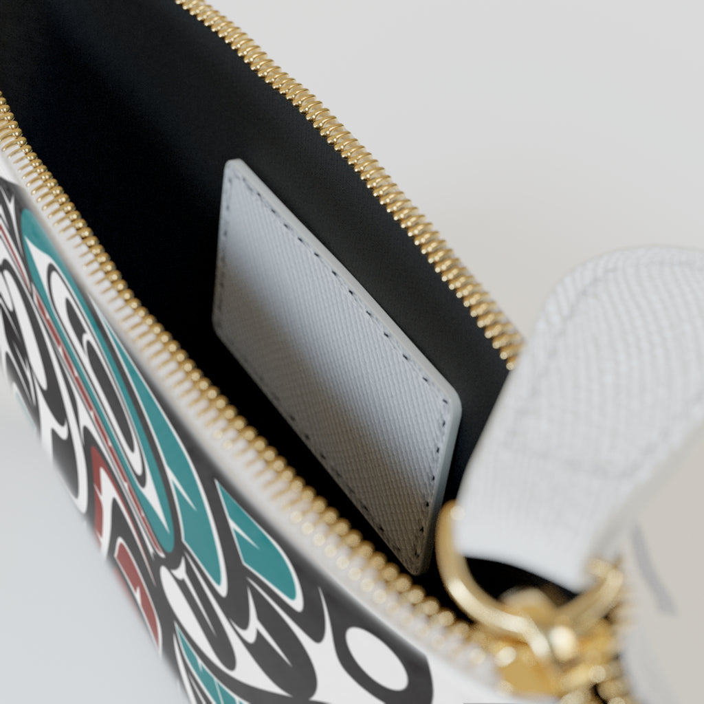 Mini Clutch Bag/Wallet - Classic Tribal Hummingbird - Northern Spiritlines™