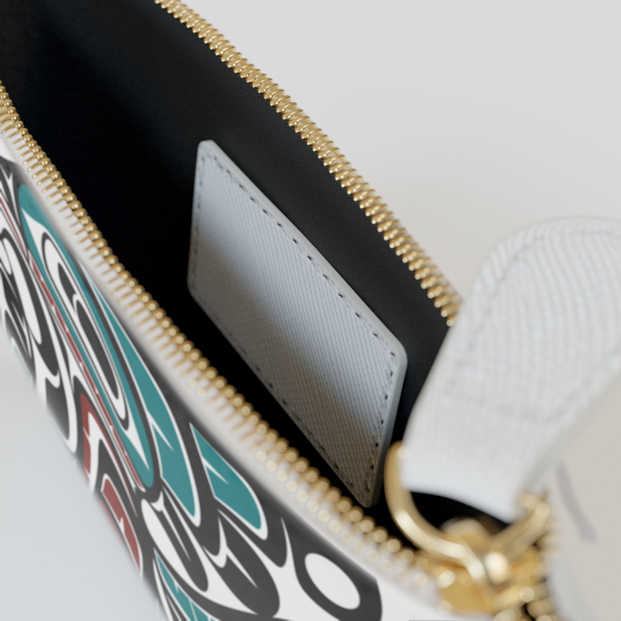 Mini Clutch Bag/Wallet - Classic Tribal Hummingbird - Northern Spiritlines™