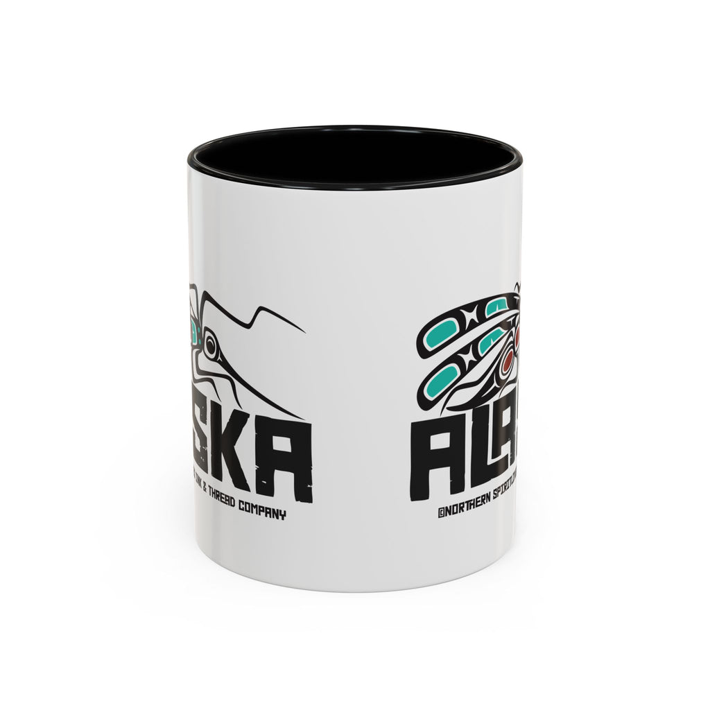 11 oz. Coffee Mug - Alaska Tribal Mosquito - AK State Line™ Collection