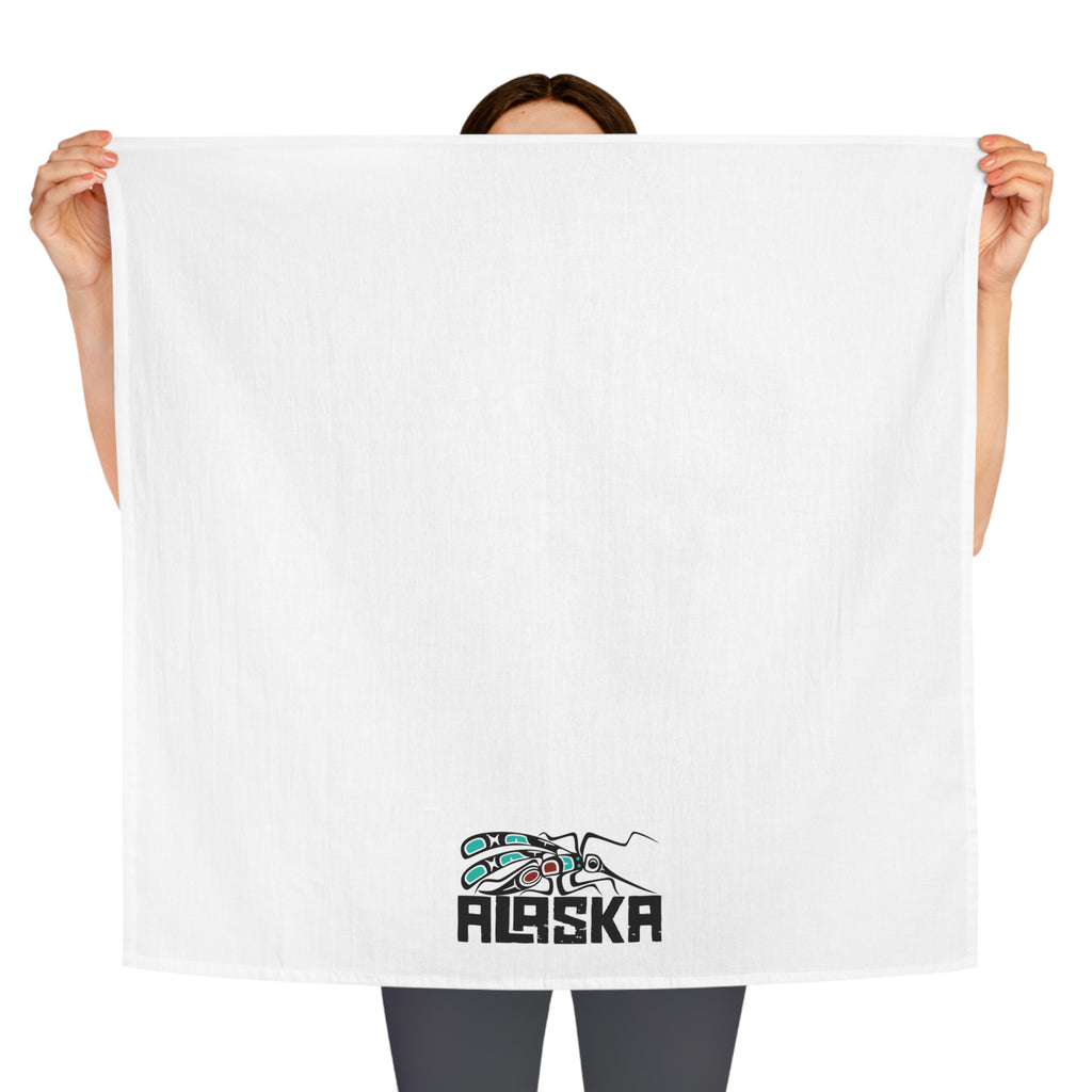 Cotton Tea Towel - Alaska Tribal Mosquito - AK State Line™ Collection