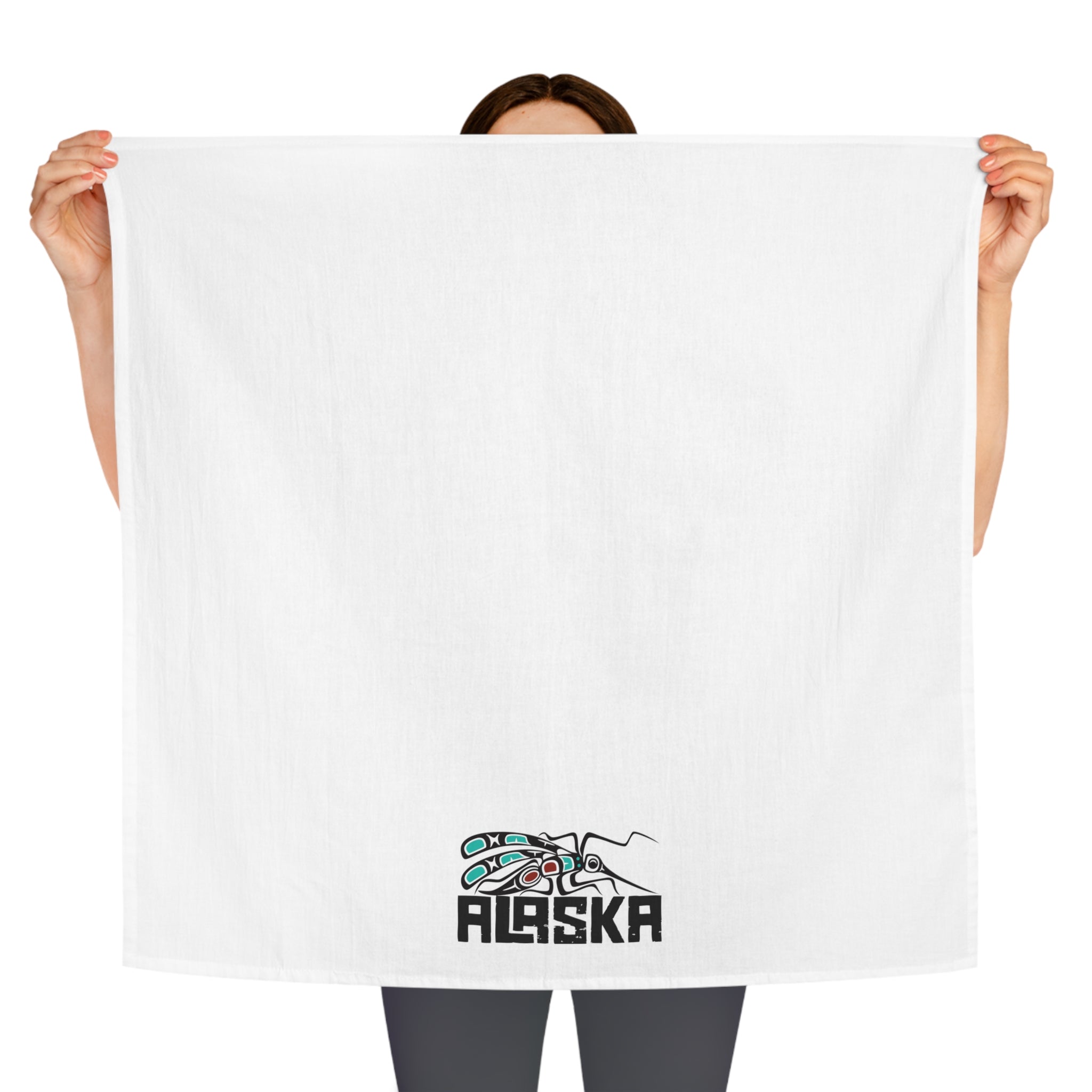 Cotton Tea Towel - Alaska Tribal Mosquito - AK State Line™ Collection
