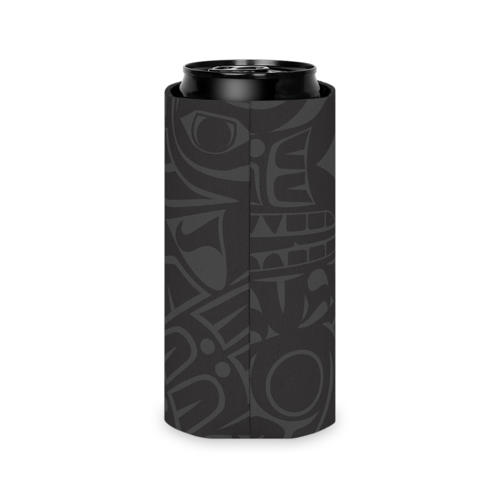 Insulated Can Coolers (Regular & Slim) Classic Tribal Smoky Print - Northern Spiritlines™
