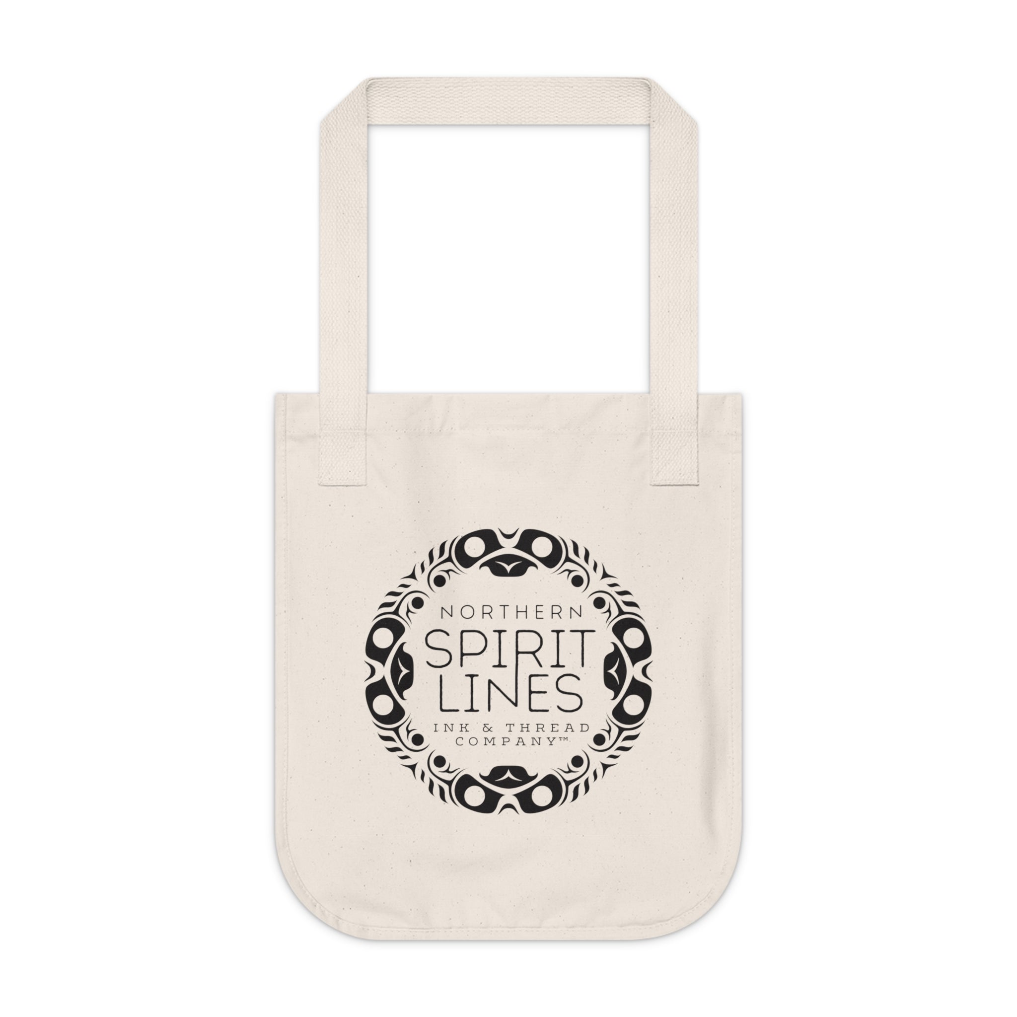 Organic Canvas Tote Bag - Northern Spiritlines™ Logo