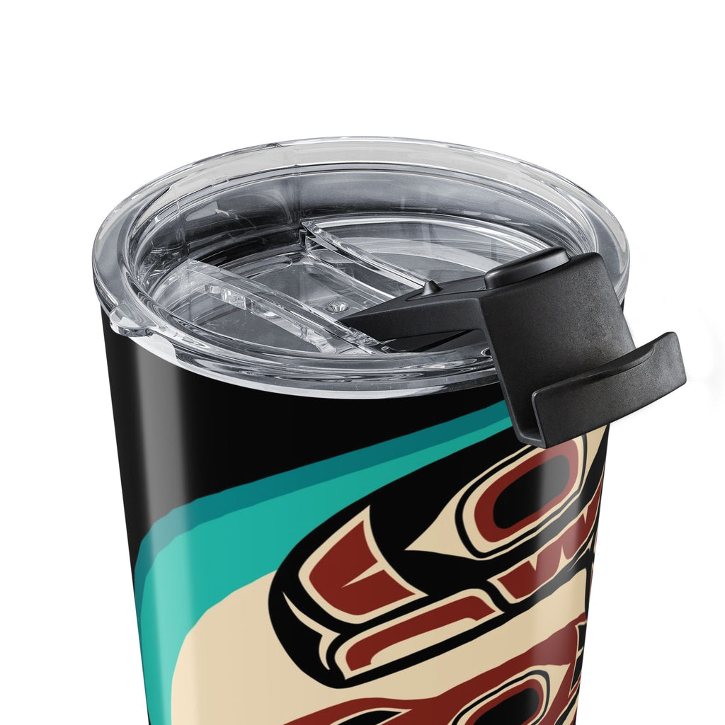 20 oz. Travel Tumbler | Classic Tribal Salmon | Signature Collection