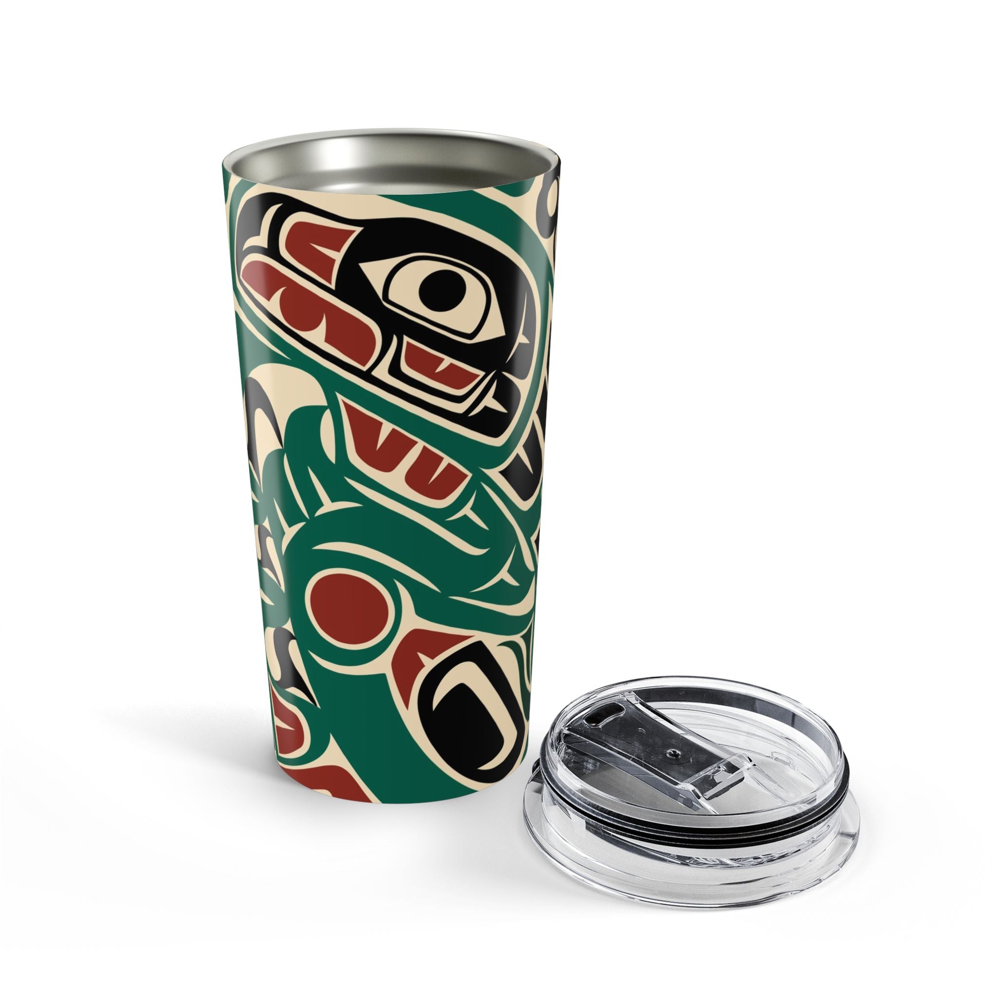 20 oz. Travel Tumbler | Classic Tribal Sea Monster | Signature Collection